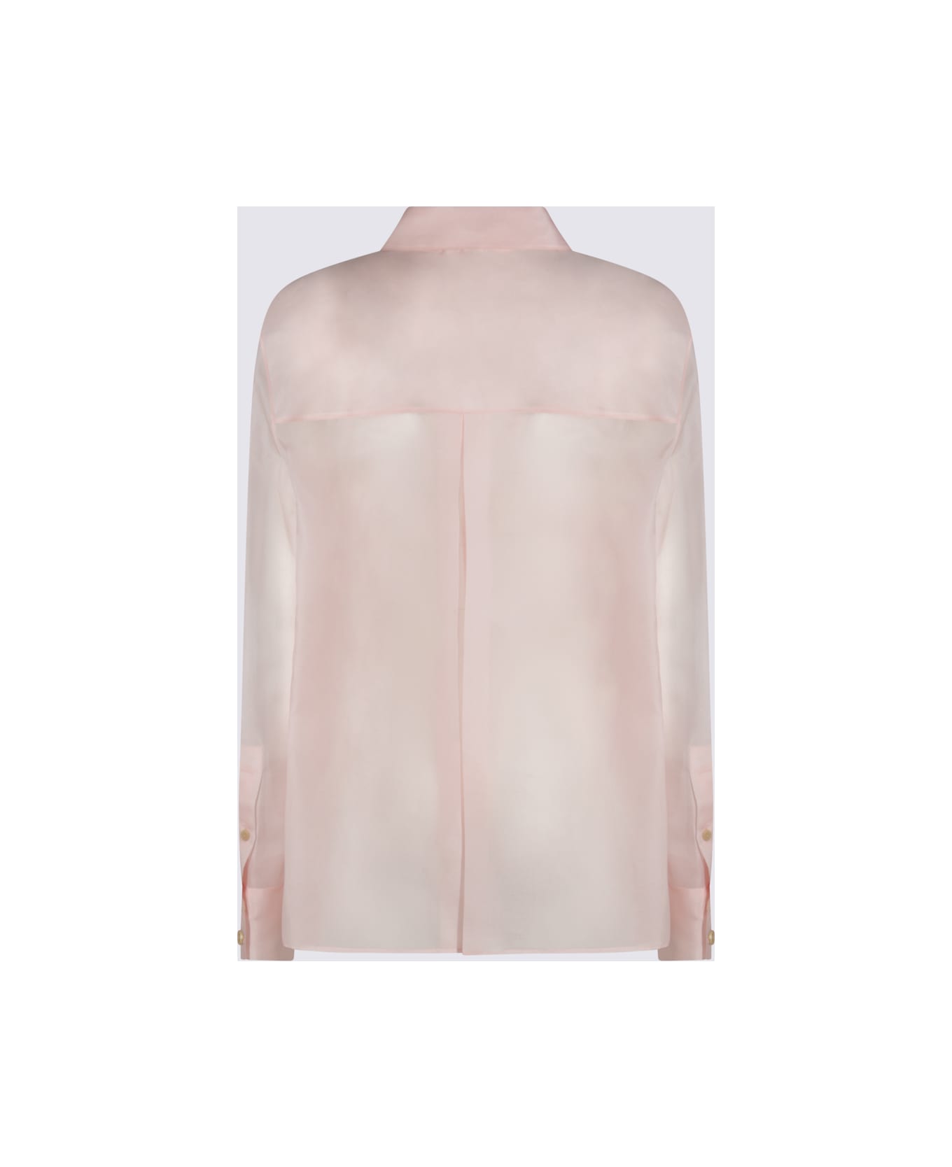 Khaite Pink Silk Shirt - Pink