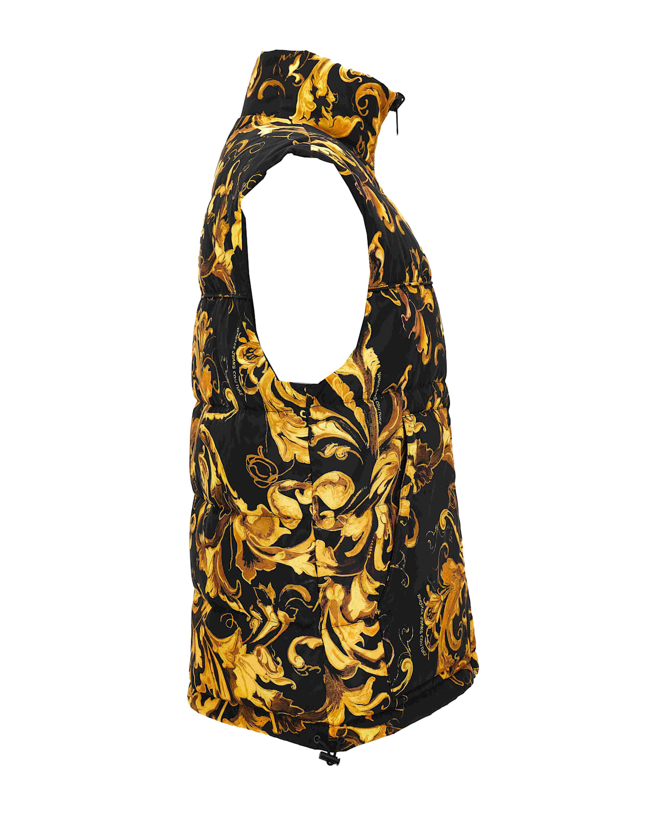 Versace Jeans Couture Sleeveless Down Jacket - Black