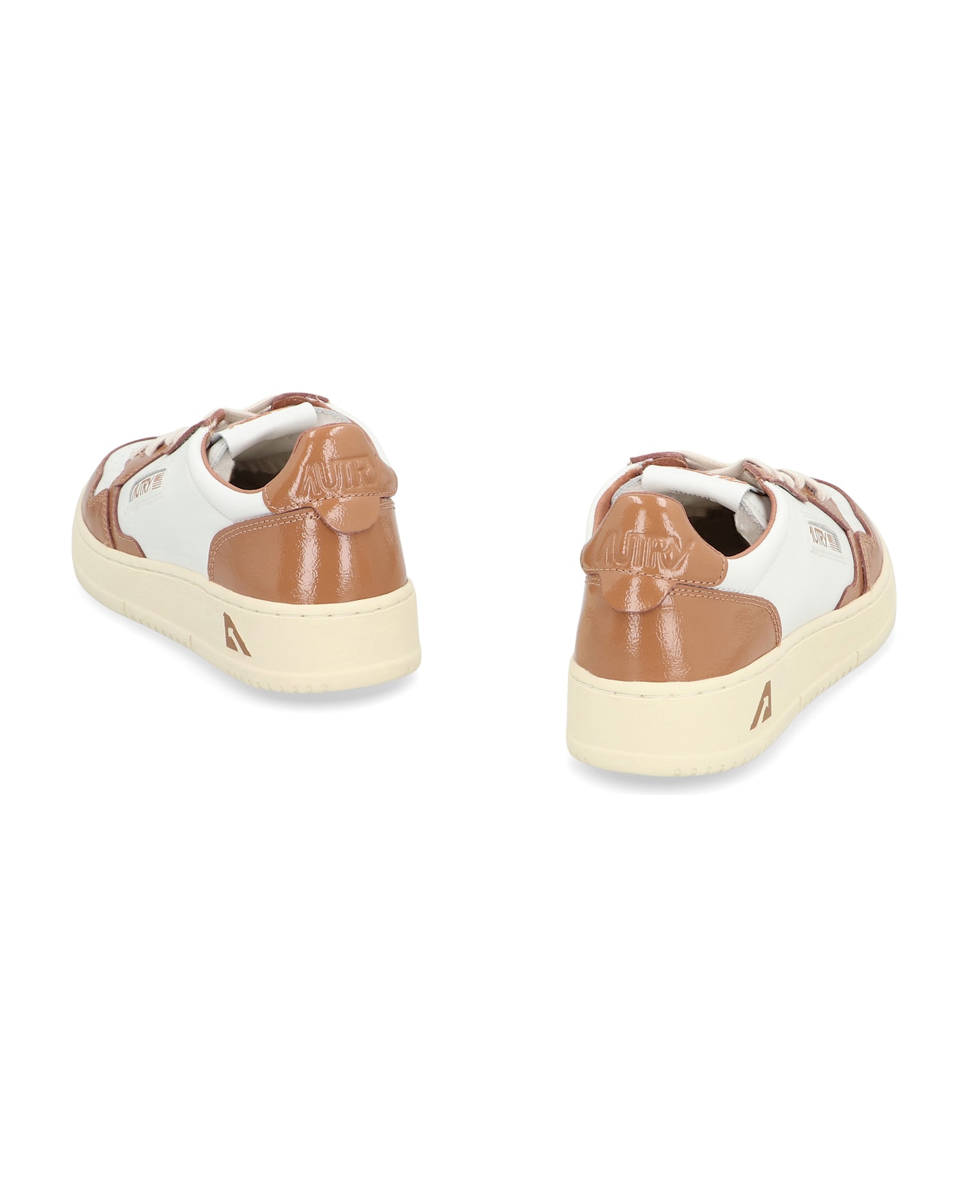 Autry Medalist Leather Low-top Sneakers - White