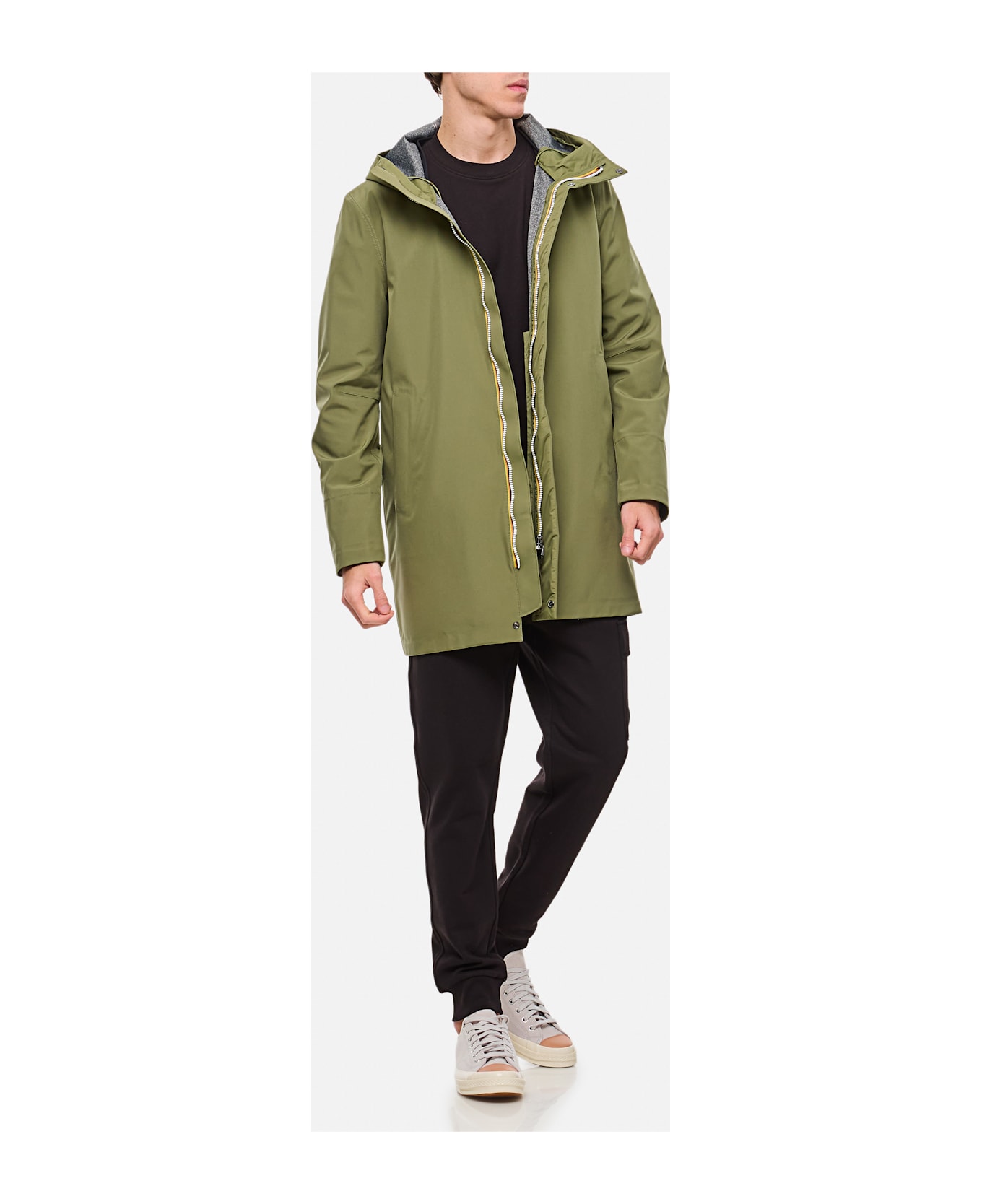 K-Way Jacket Tommy Bonded - Green