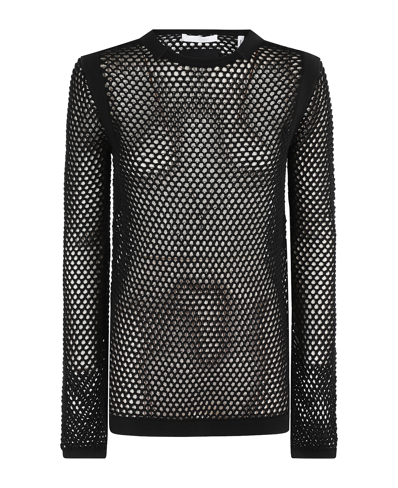 Helmut Lang Sb Mesh Ls Craft - Black