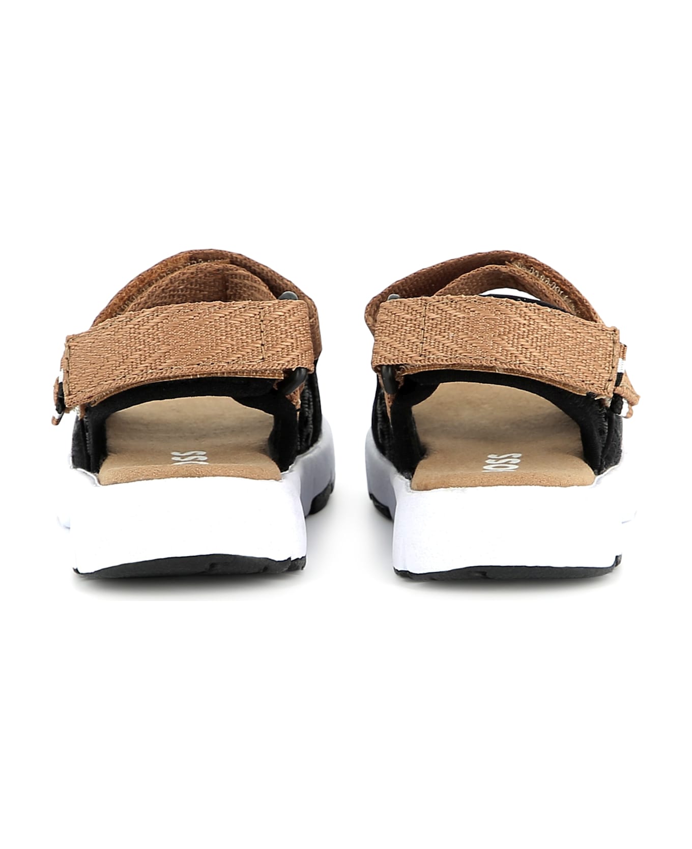 Hugo Boss Sandali Con Stampa - Black