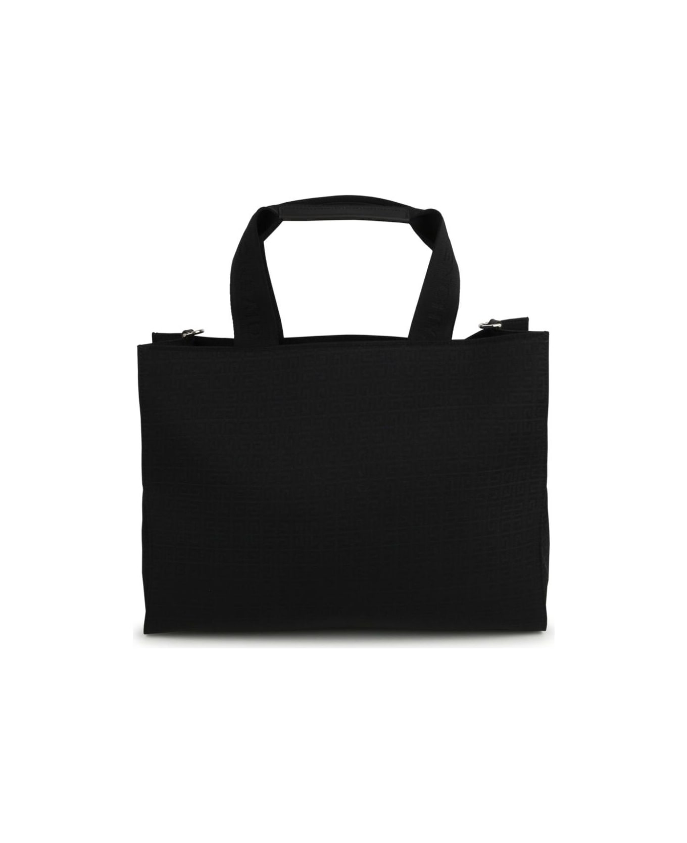 Givenchy Black Crossbody Bag With Lettering Logo On The Front And Internal Changing Mat In Fabric Baby - Black