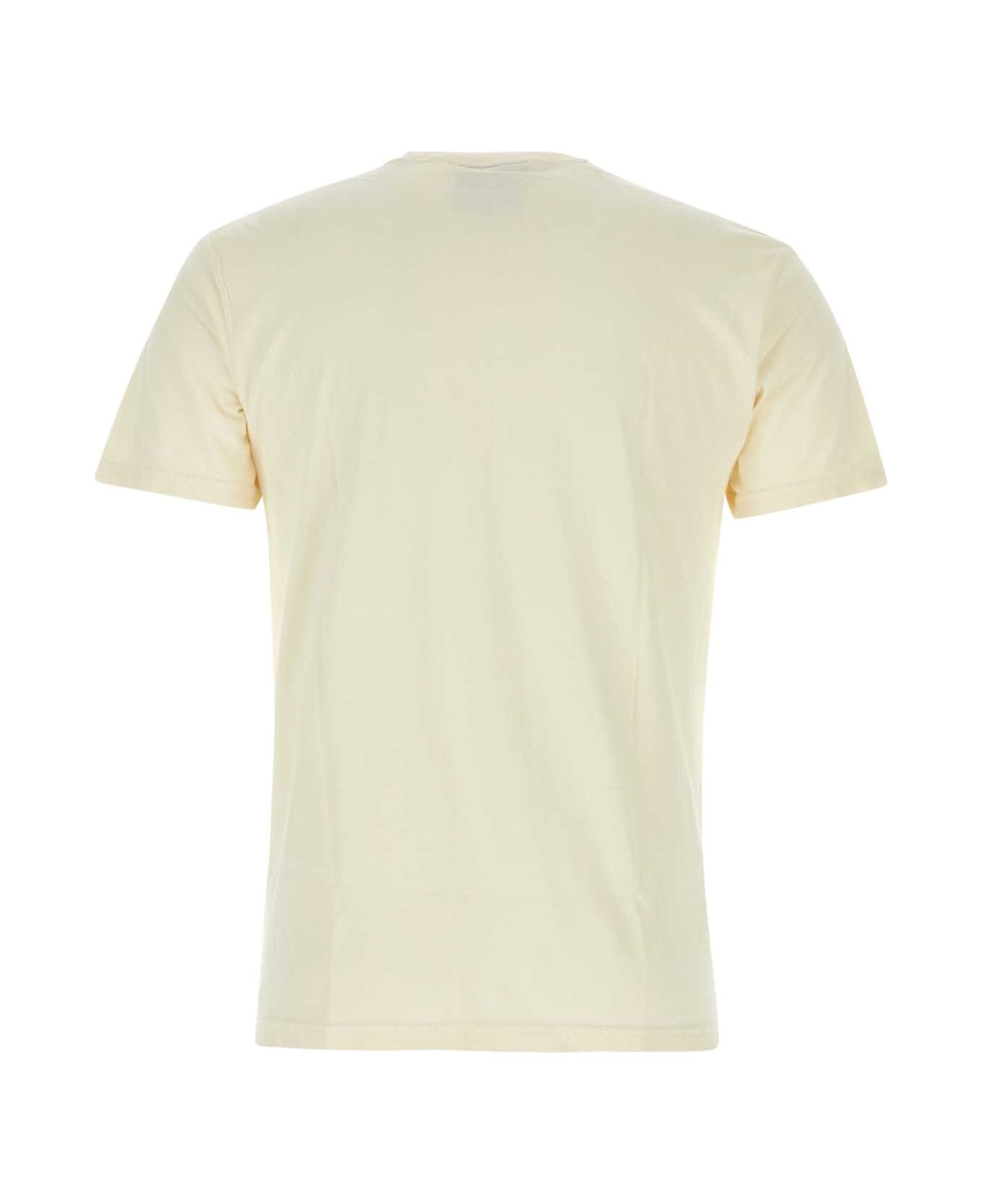 Kidsuper Cream Cotton T-shirt - CREAM シャツ