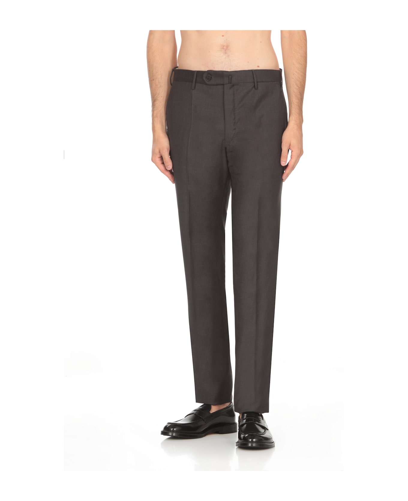 Incotex Wool Pants - Grey