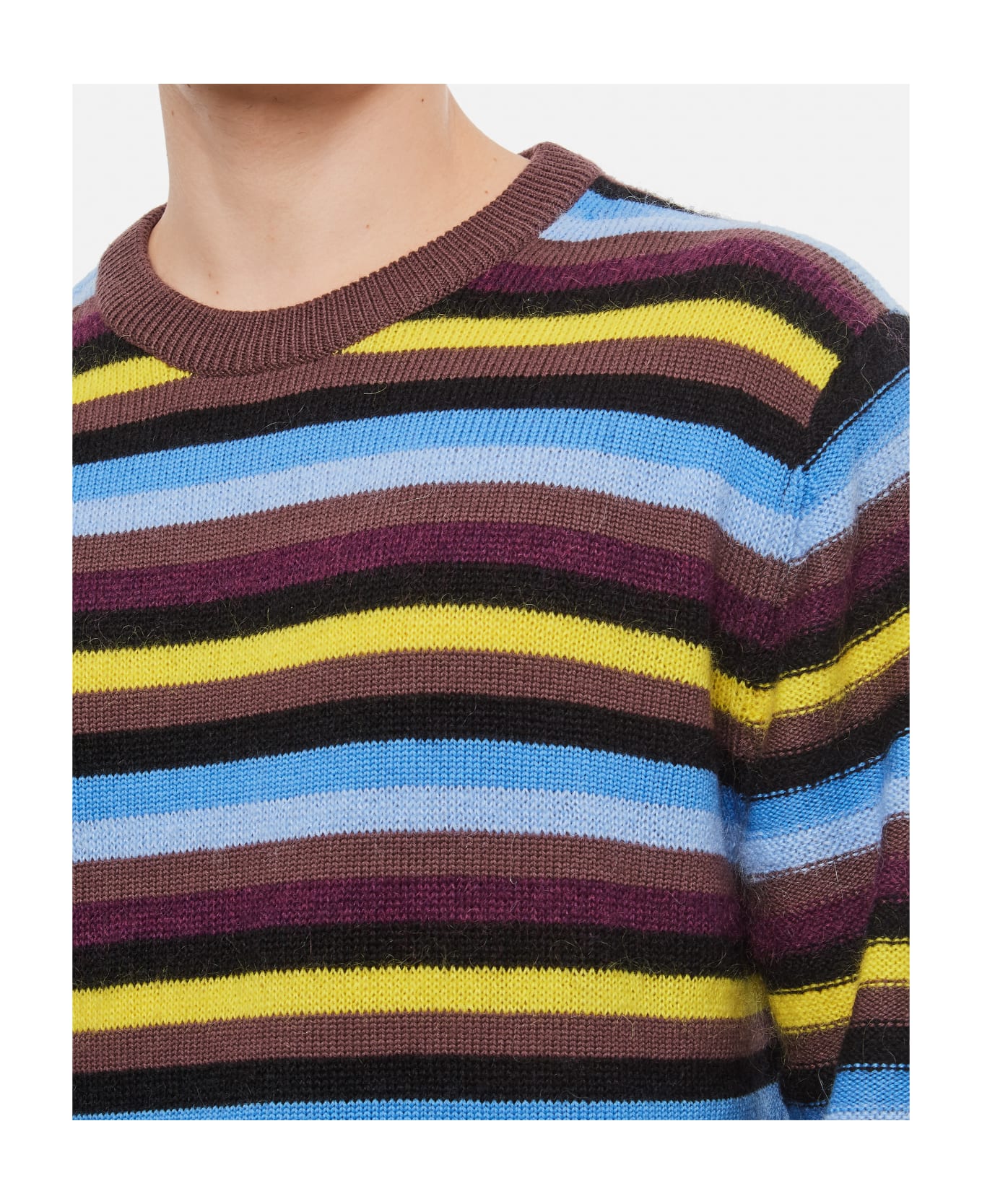 PS by Paul Smith Wool-mohair Blend Sweater Sweater - MultiColour ニットウェア