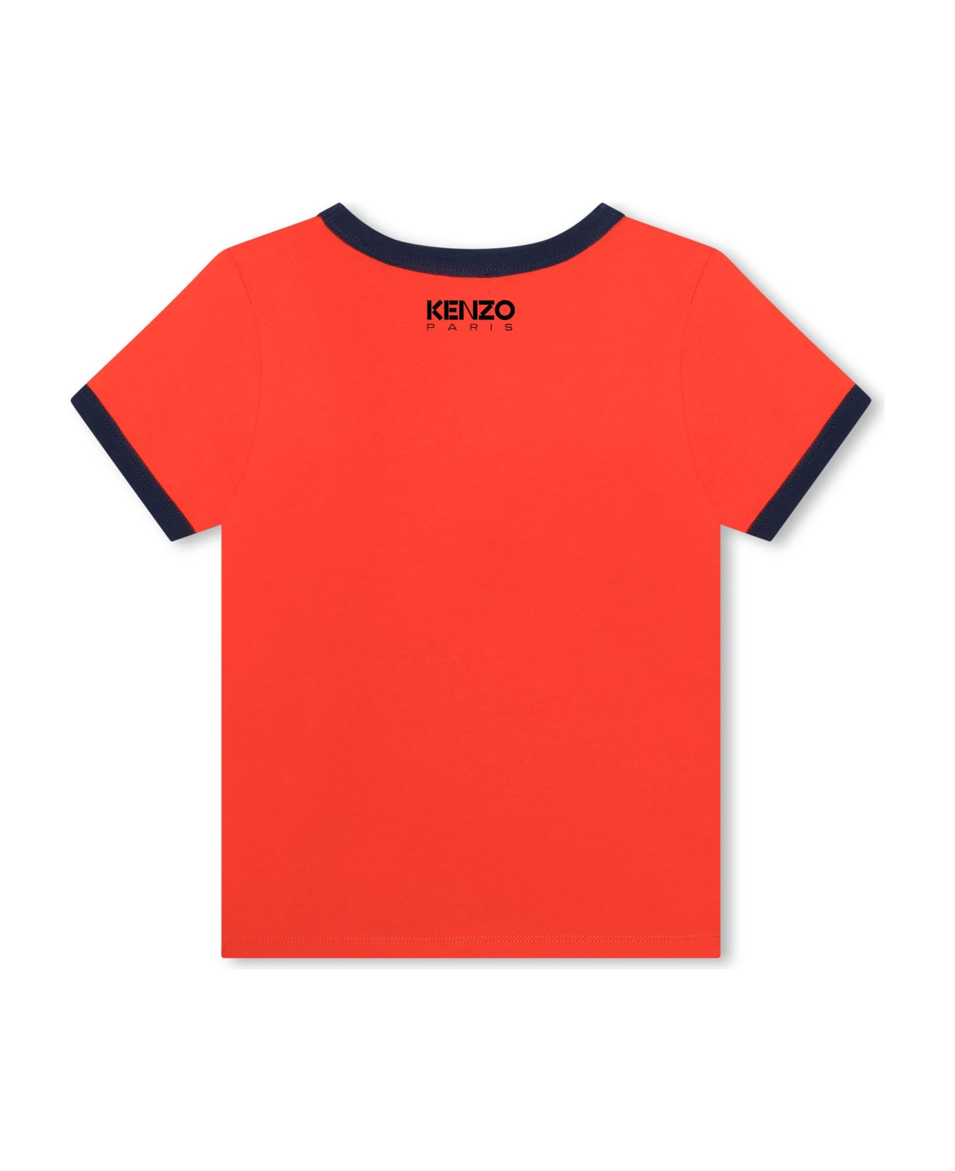 Kenzo Kids T-shirt Con Stampa - Red