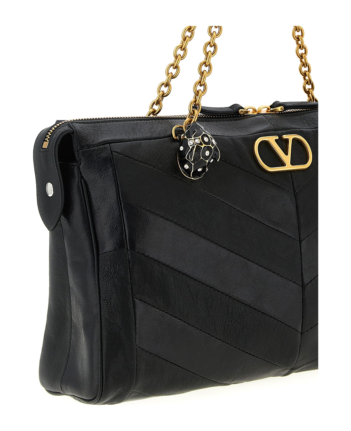 Valentino Garavani 
panthea
 Shoulder Bag - Black  