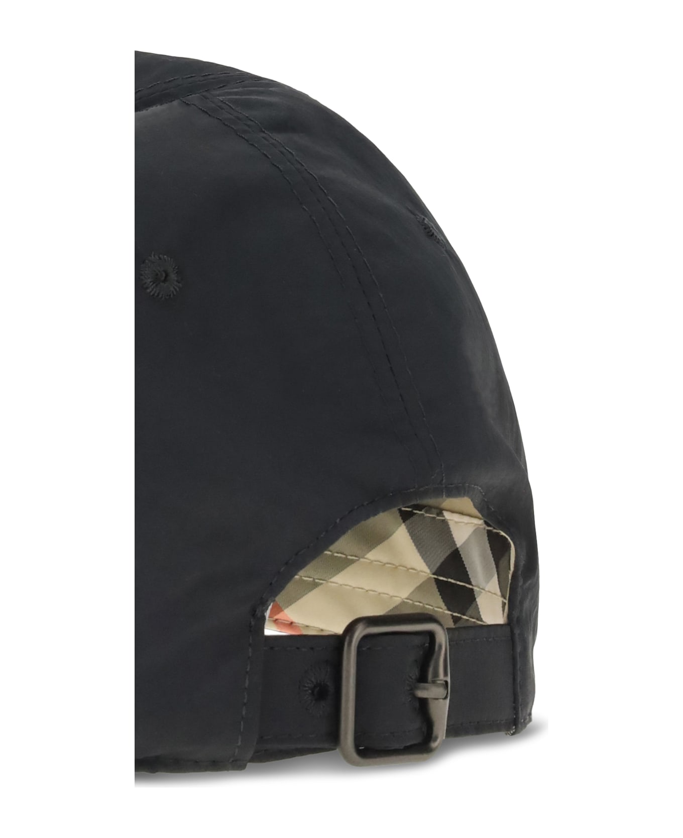 Burberry Knight Stamp Gabardine Baseball Cap