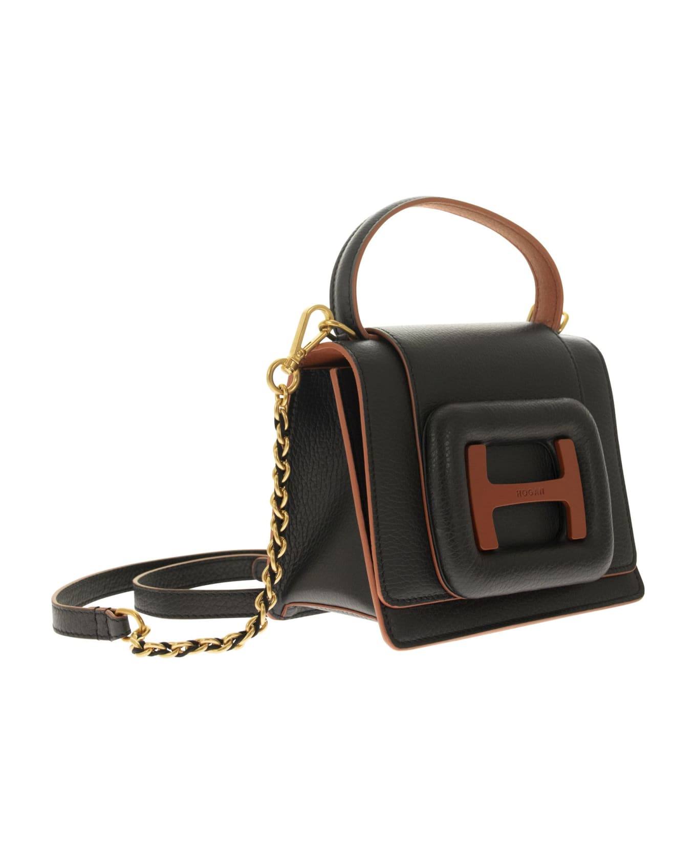Hogan H-bag Micro Shoulder Bag - Black