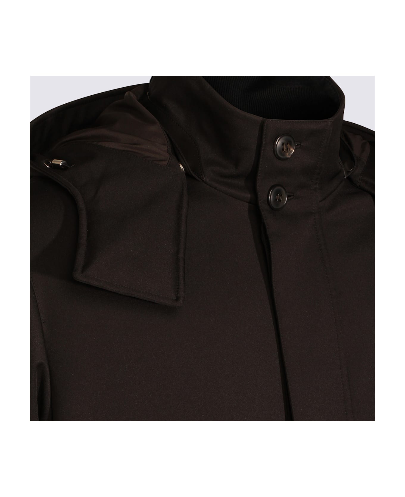 Zegna Black Coat - Black