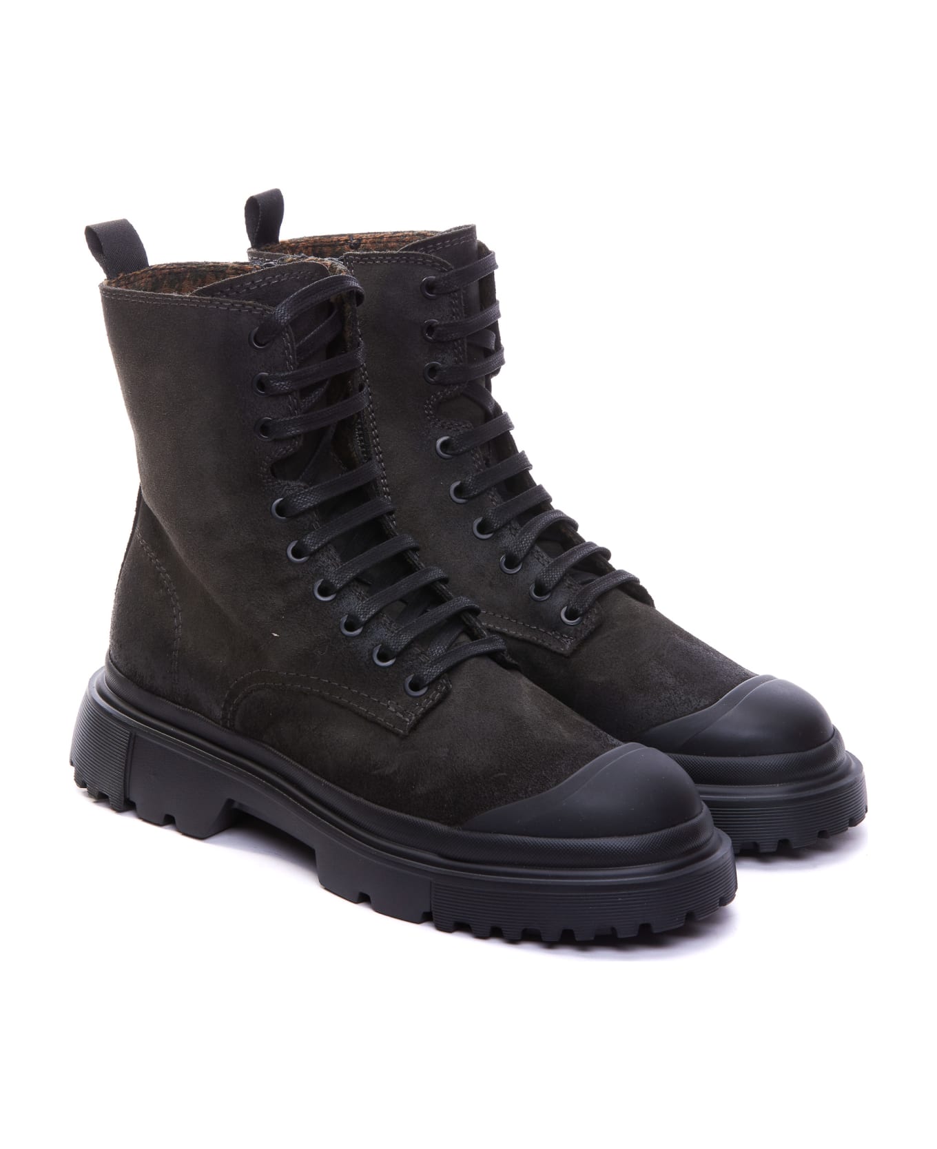 Hogan H619 Ankle Boots - Grey