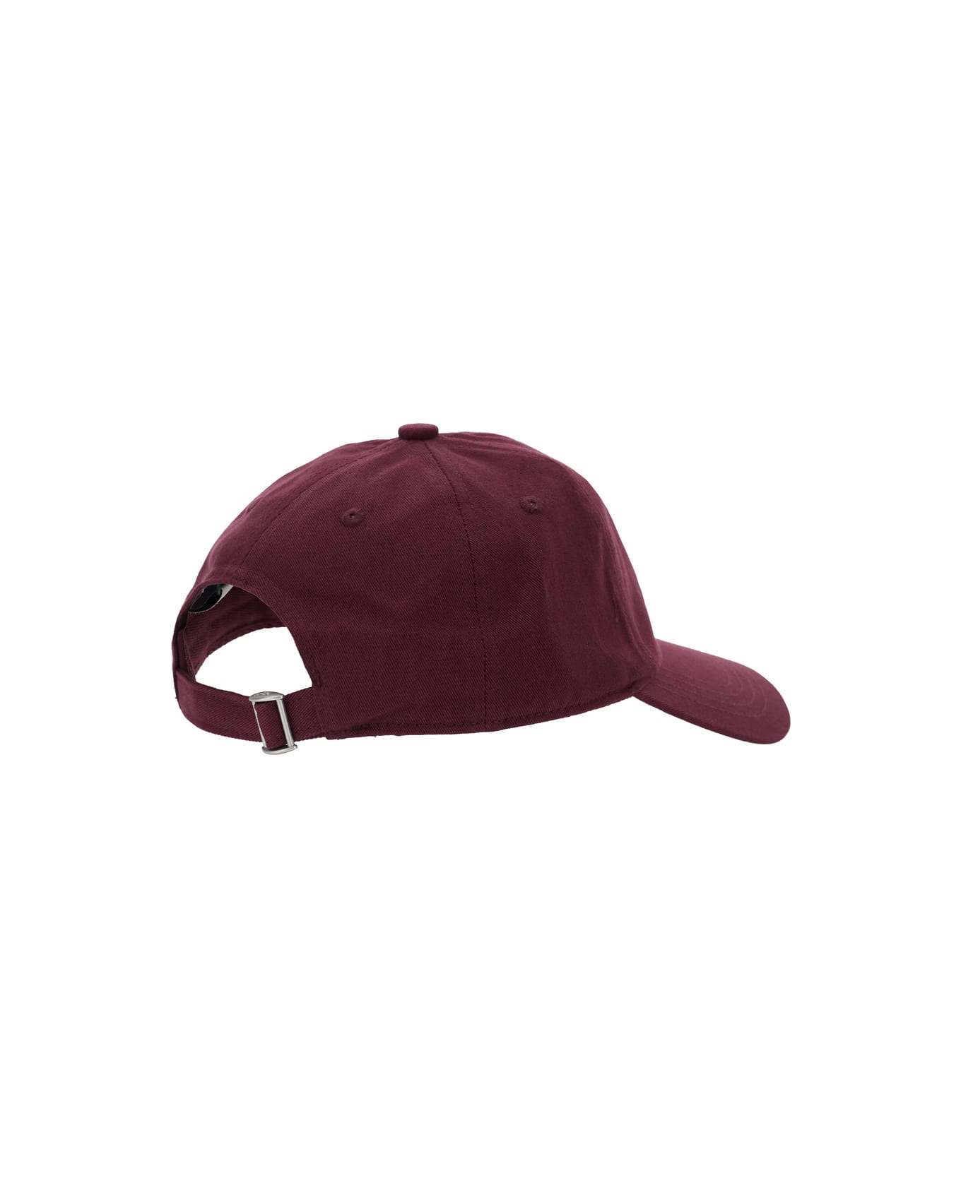 Drôle de Monsieur 
la Casquette Slogan
 Bordeaux Baseball Cap With Slogan On The Front And Rear Buckle Closure In Cotton Man - Bordeaux