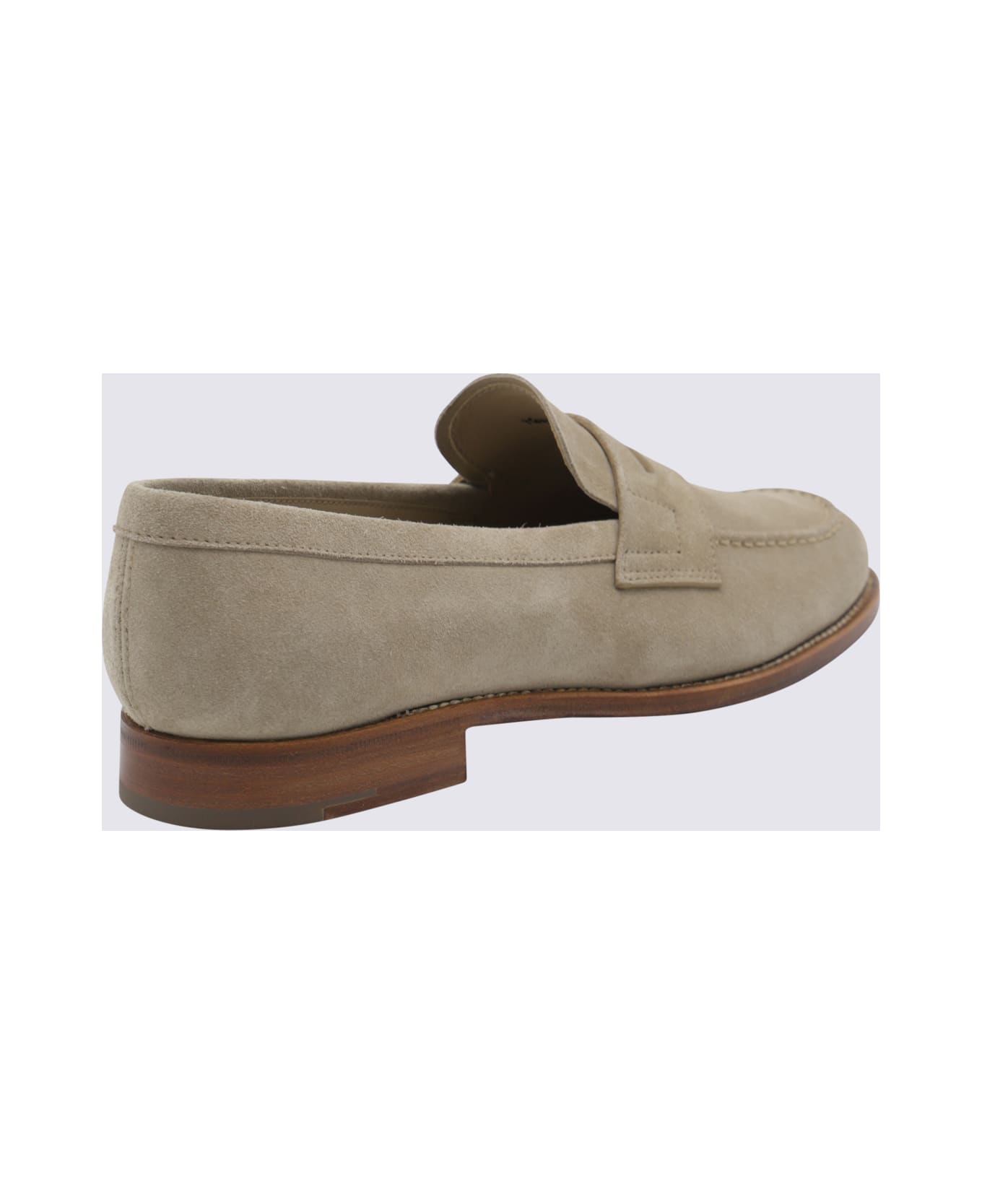 Church
s Beige Suede Heswall Loafers - DESERT