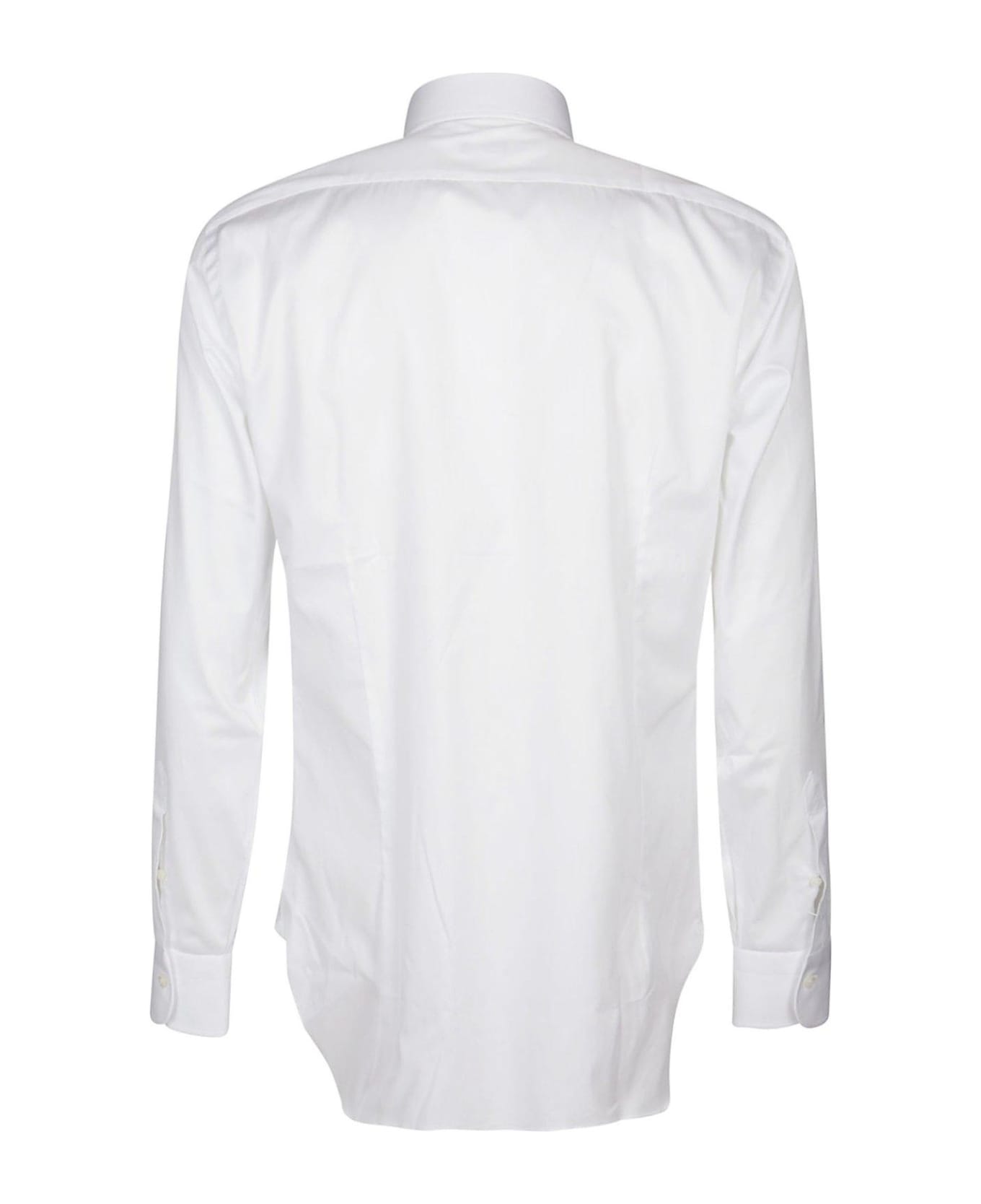 Barba Napoli Buttoned Long-sleeved Shirt Barba Napoli シャツ