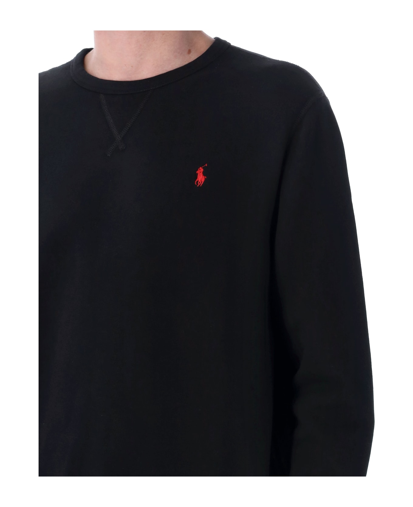 Polo Ralph Lauren Classic Crewneck Sweatshirt - BLACK