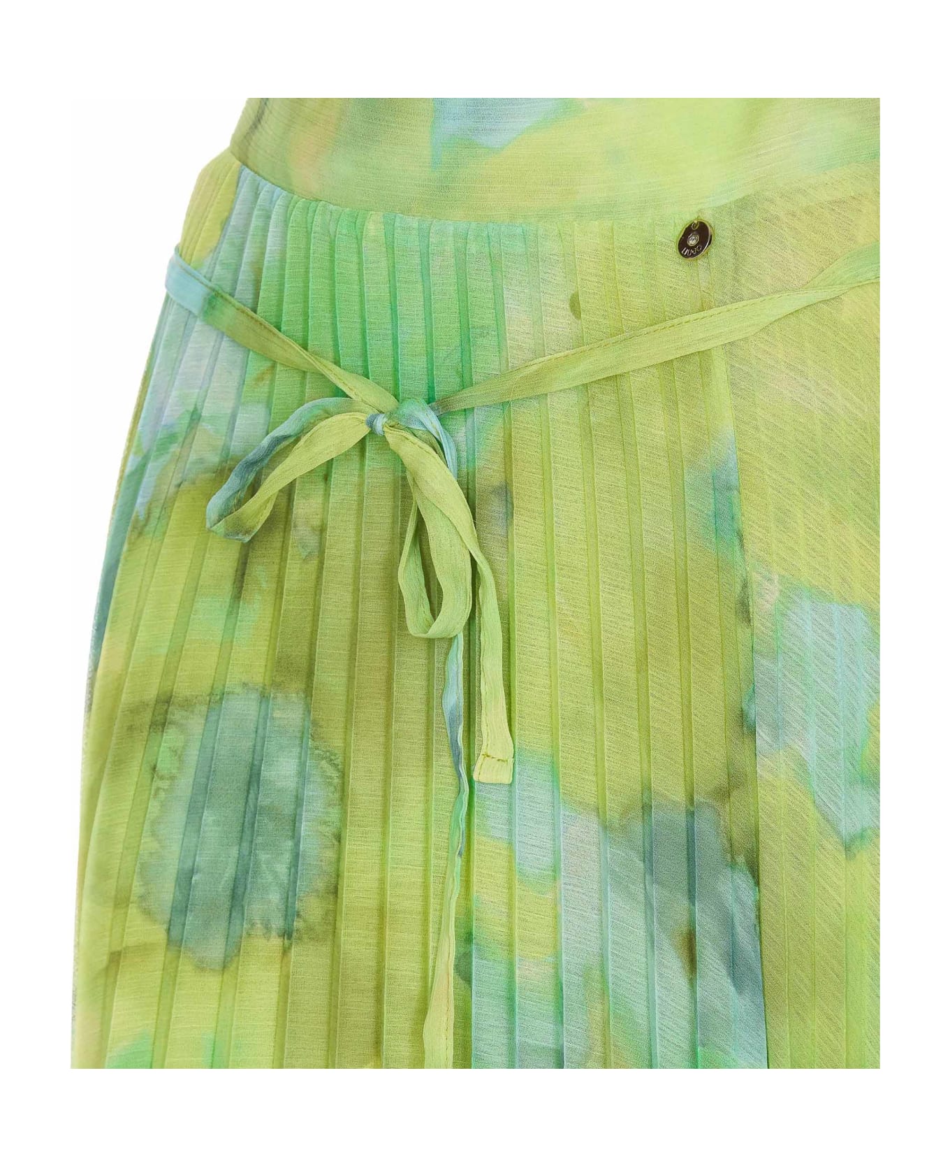 Liu-Jo Pleated Skirt - Green スカート