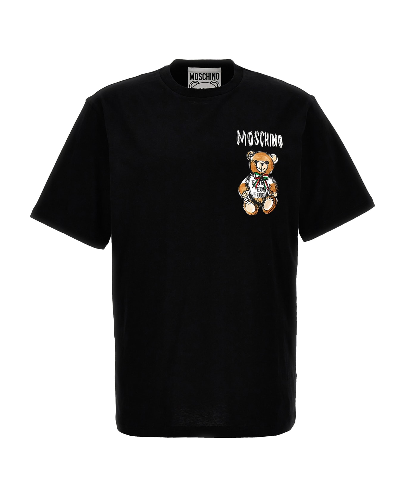 Moschino 'archive Teddy' T-shirt - Black  
