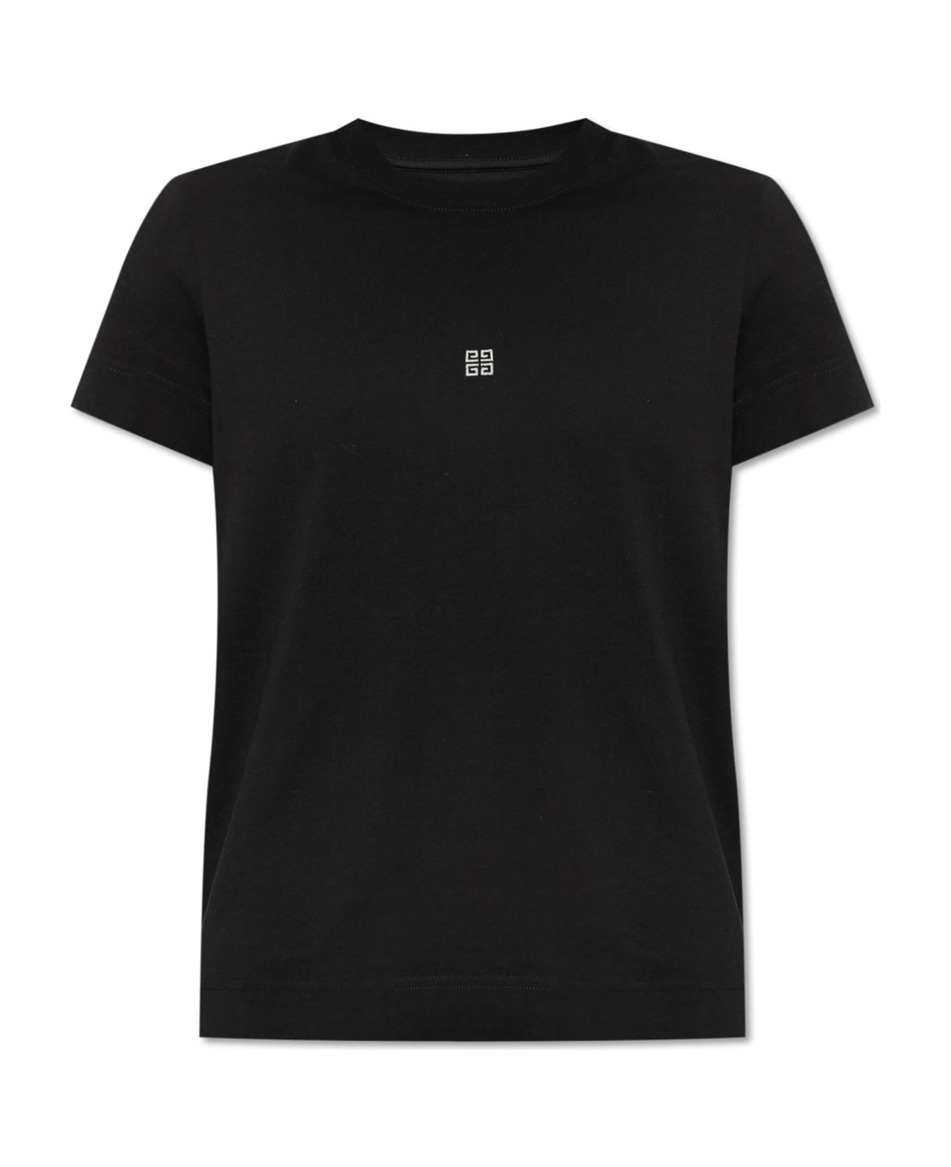 Givenchy T-shirt With Logo - Black/silvery
