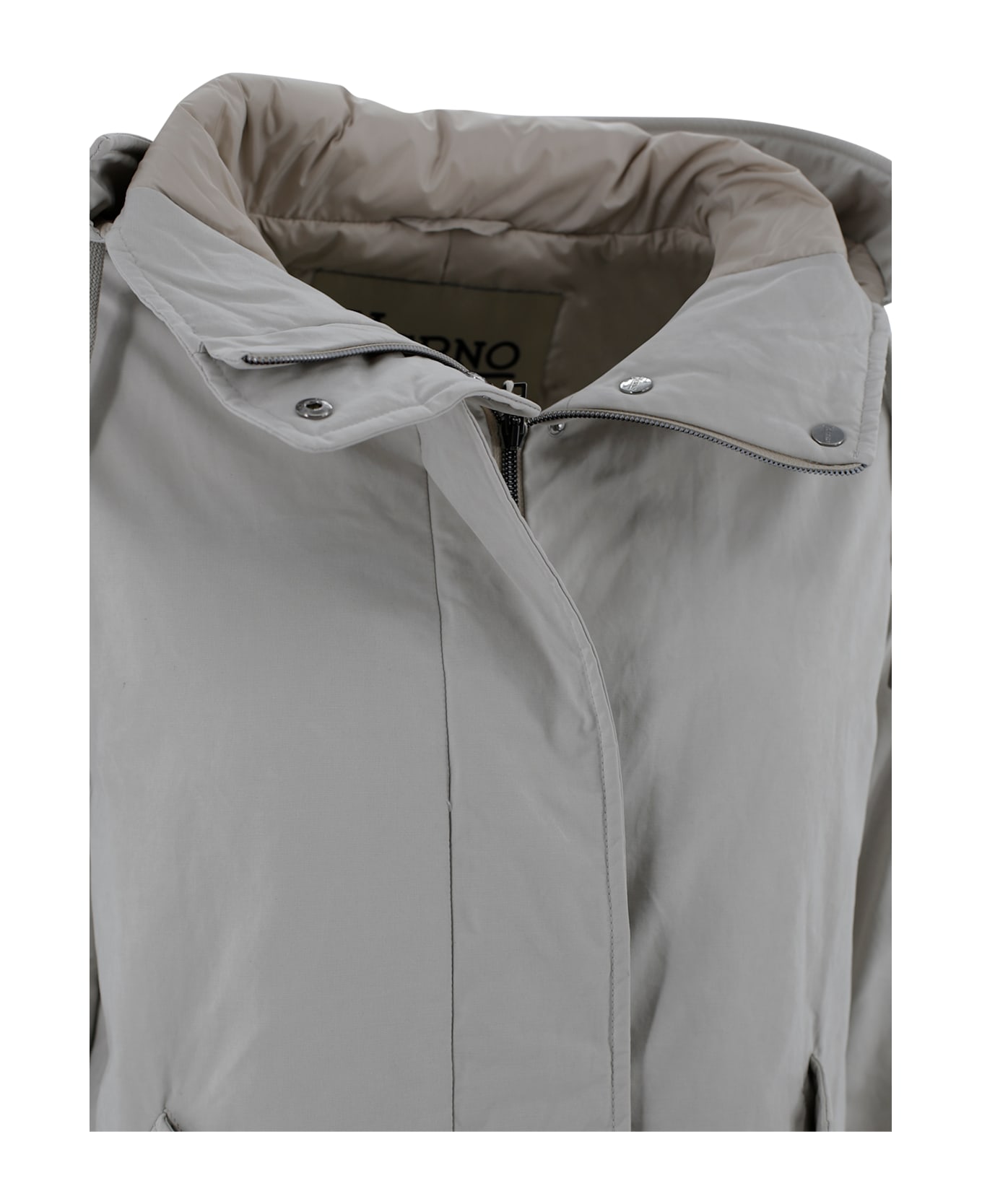 Herno Parka With Hood - Chantilly