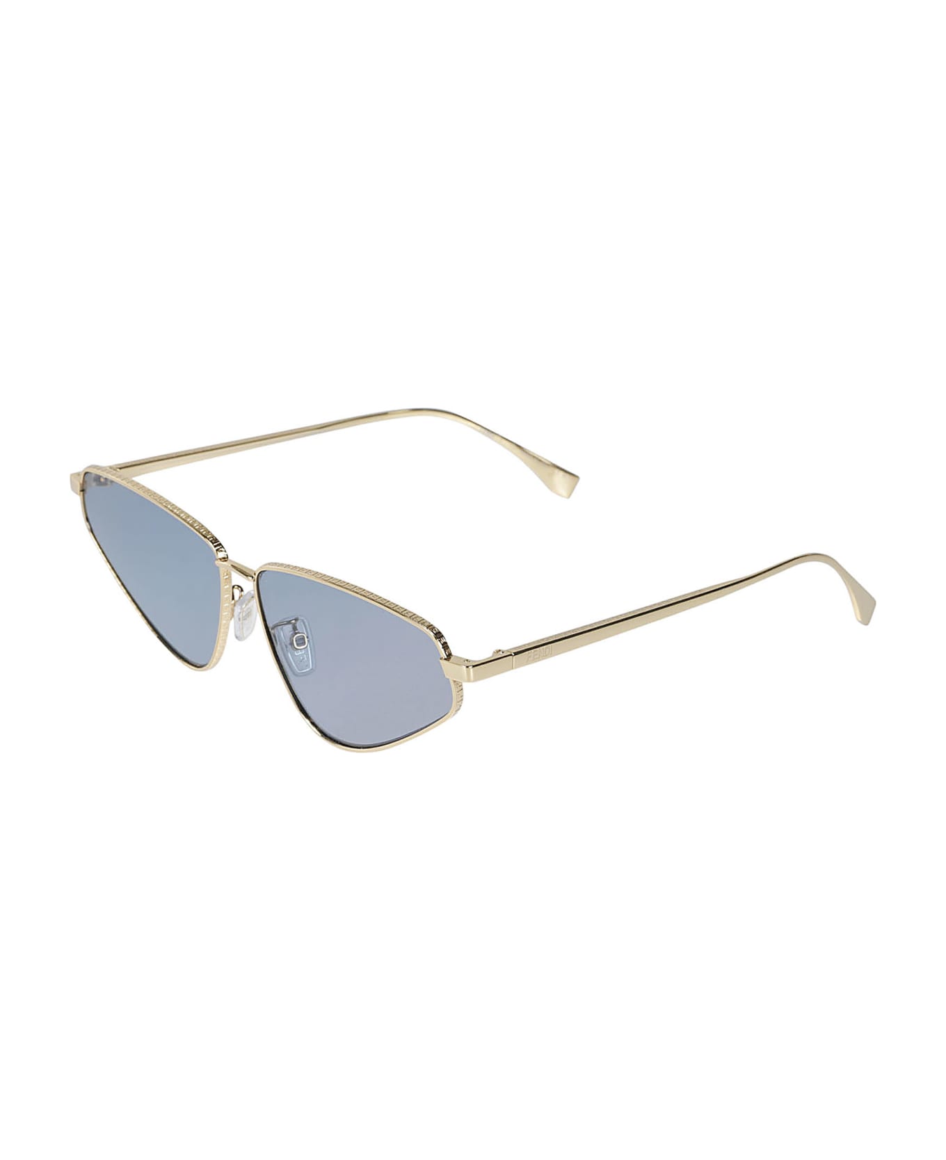 Fendi Eyewear Cat-eye Square Sunglasses logo - 30v