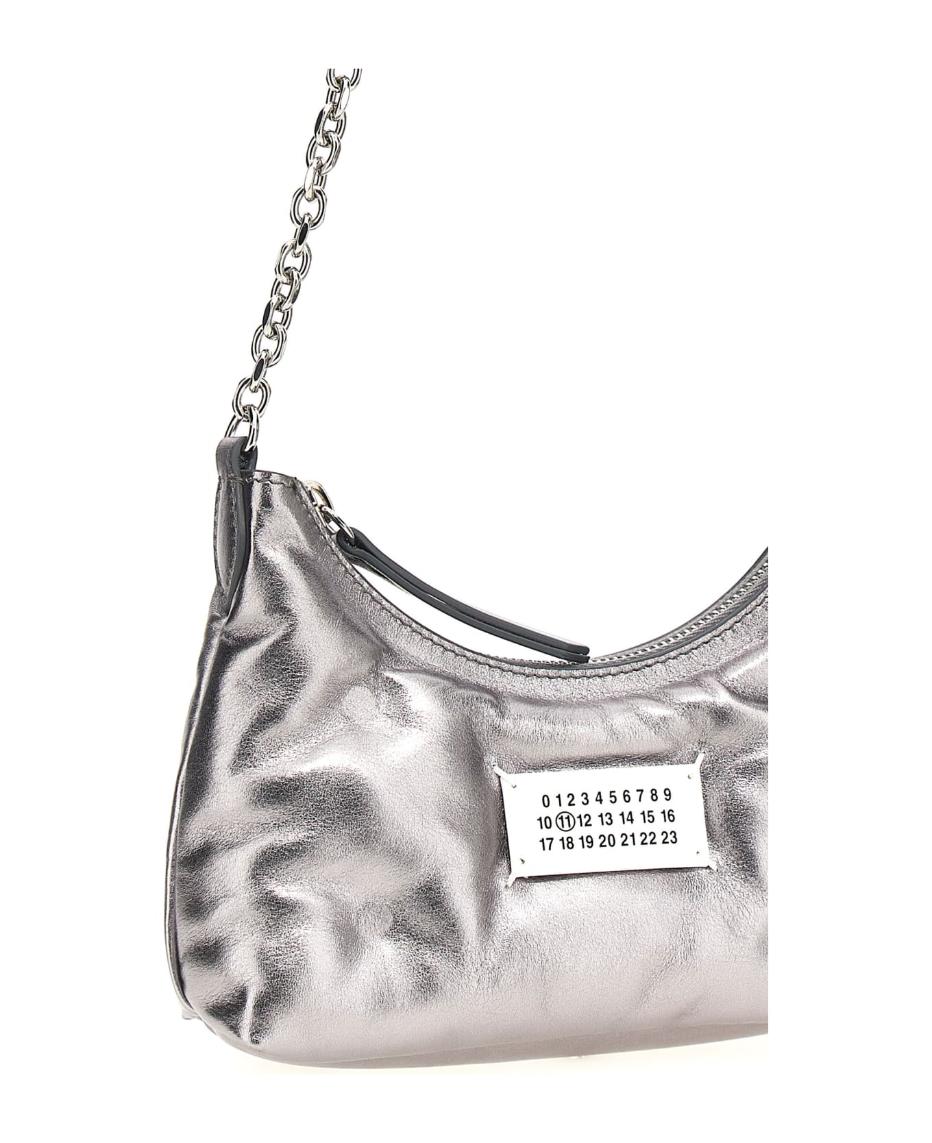 Maison Margiela Glam Slam Hobo Handbag - Silver