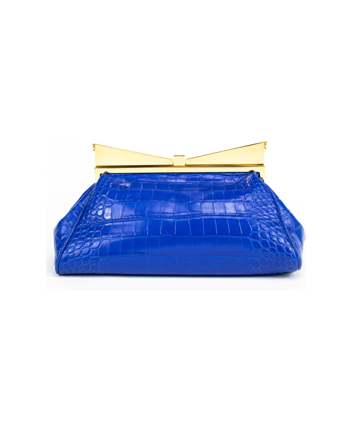 Sara Battaglia Lady Me Large - Blue Croc