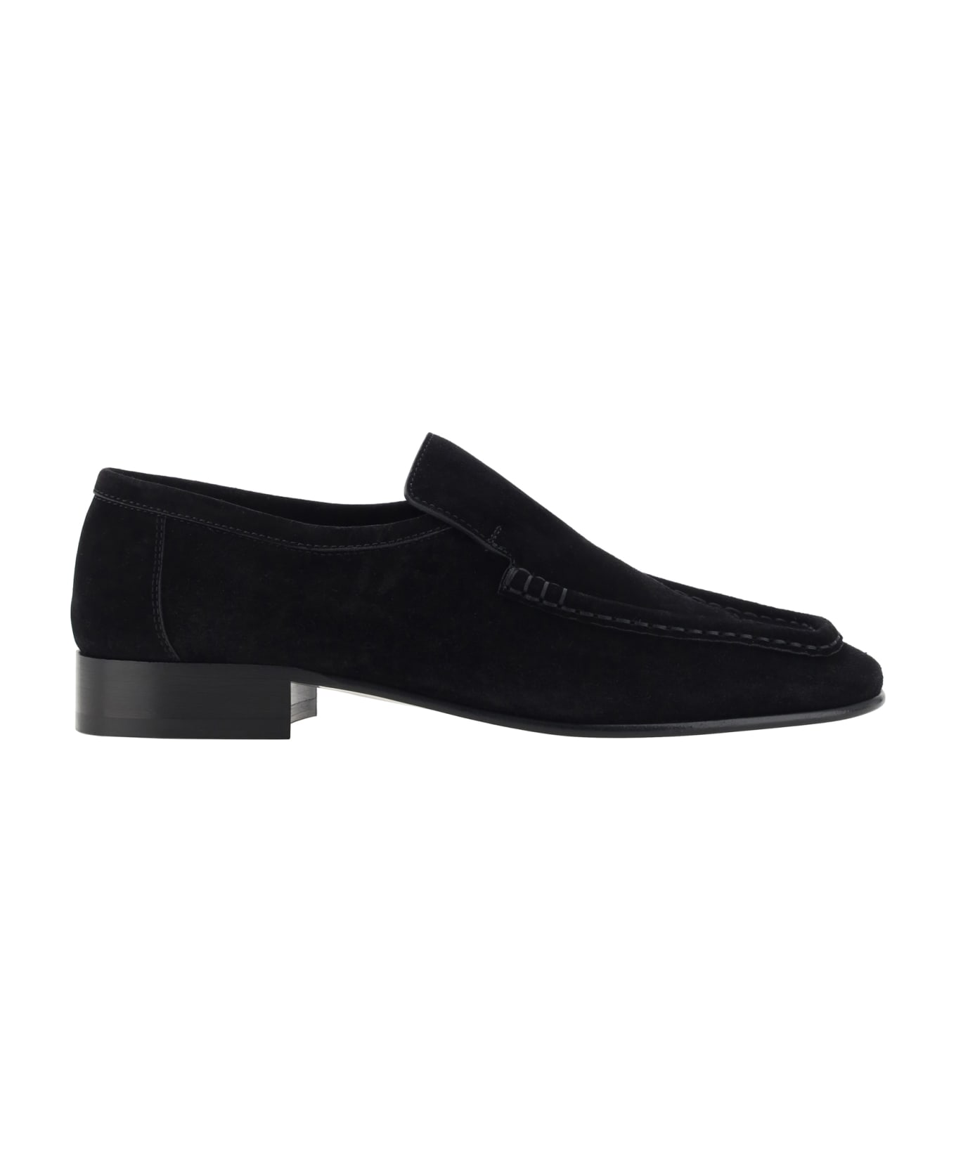 The Row New Soft Loafers - Black