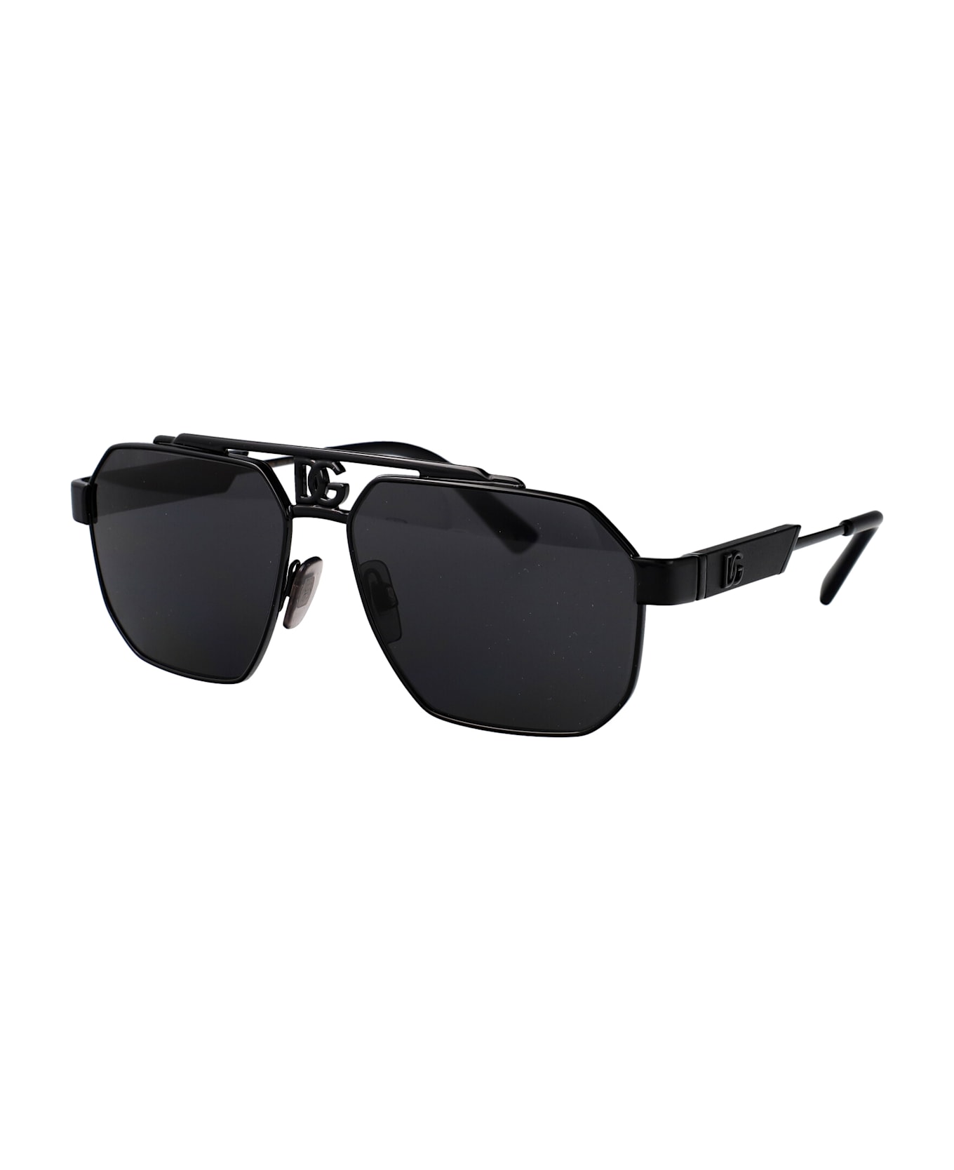 Dolce & Gabbana Eyewear 0dg2294 Sunglasses - 01/87 BLACK サングラス