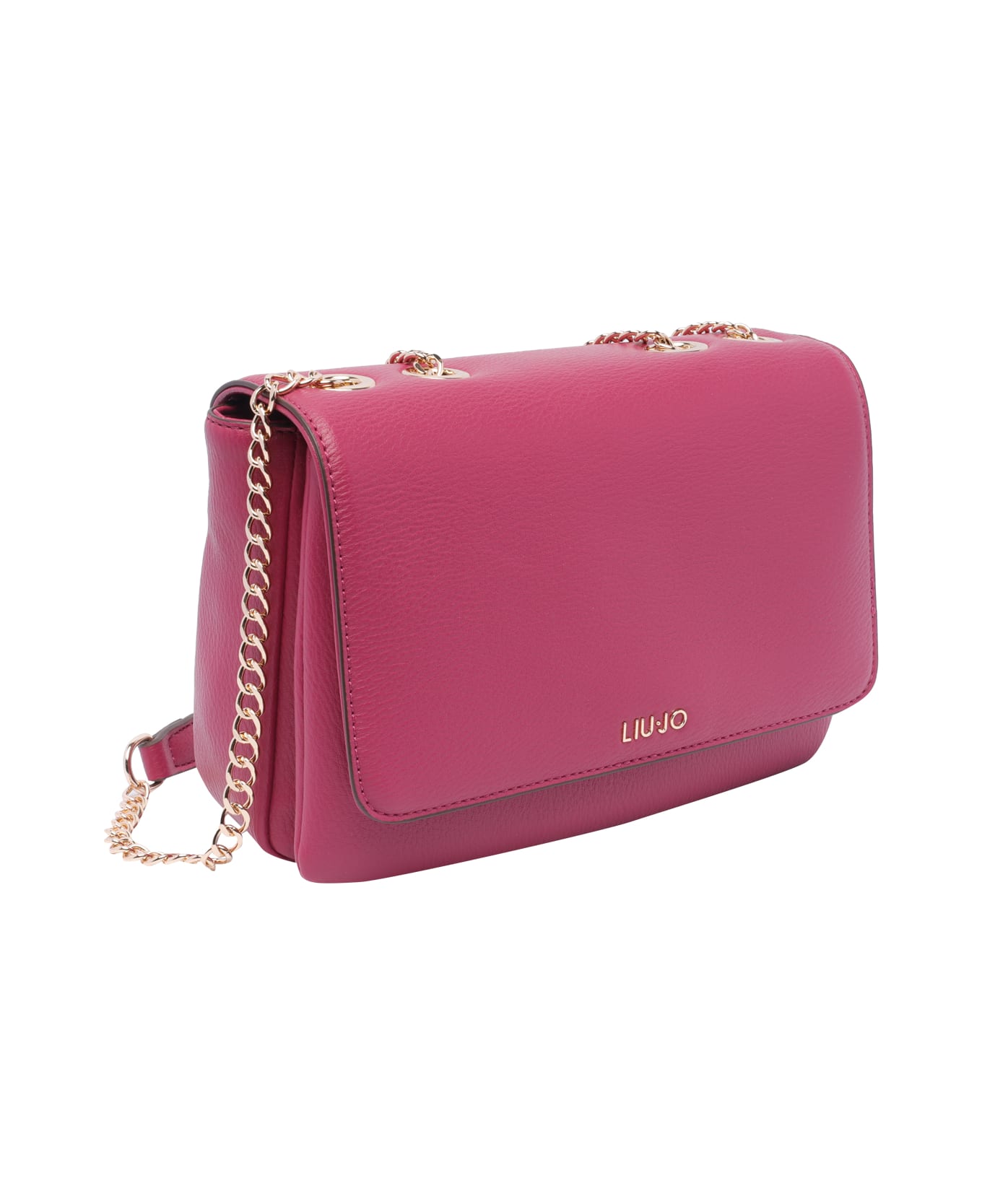 Liu-Jo Logo Crossbody Bag - Fuchsia