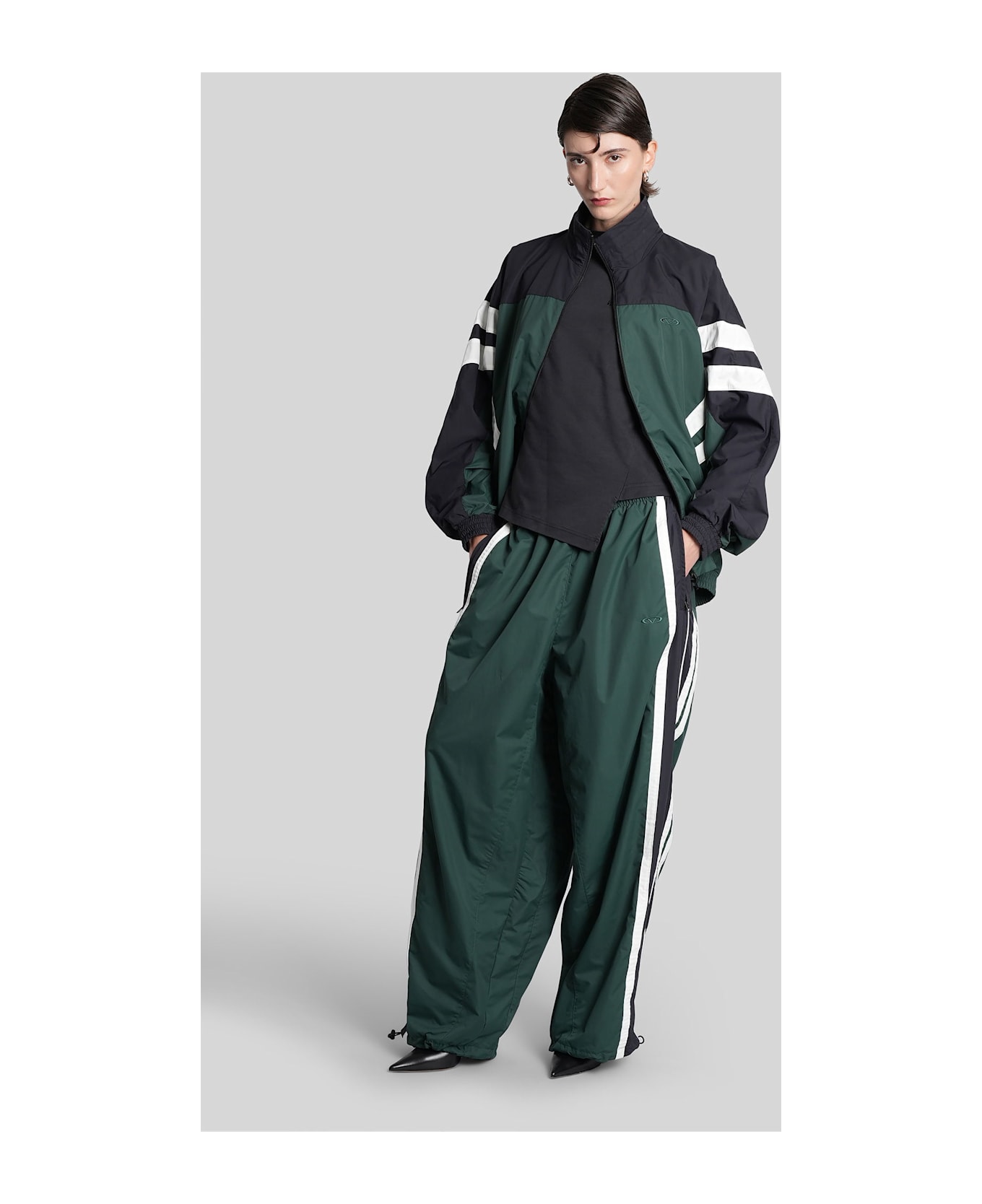 VETEMENTS Pants In Green Nylon - green