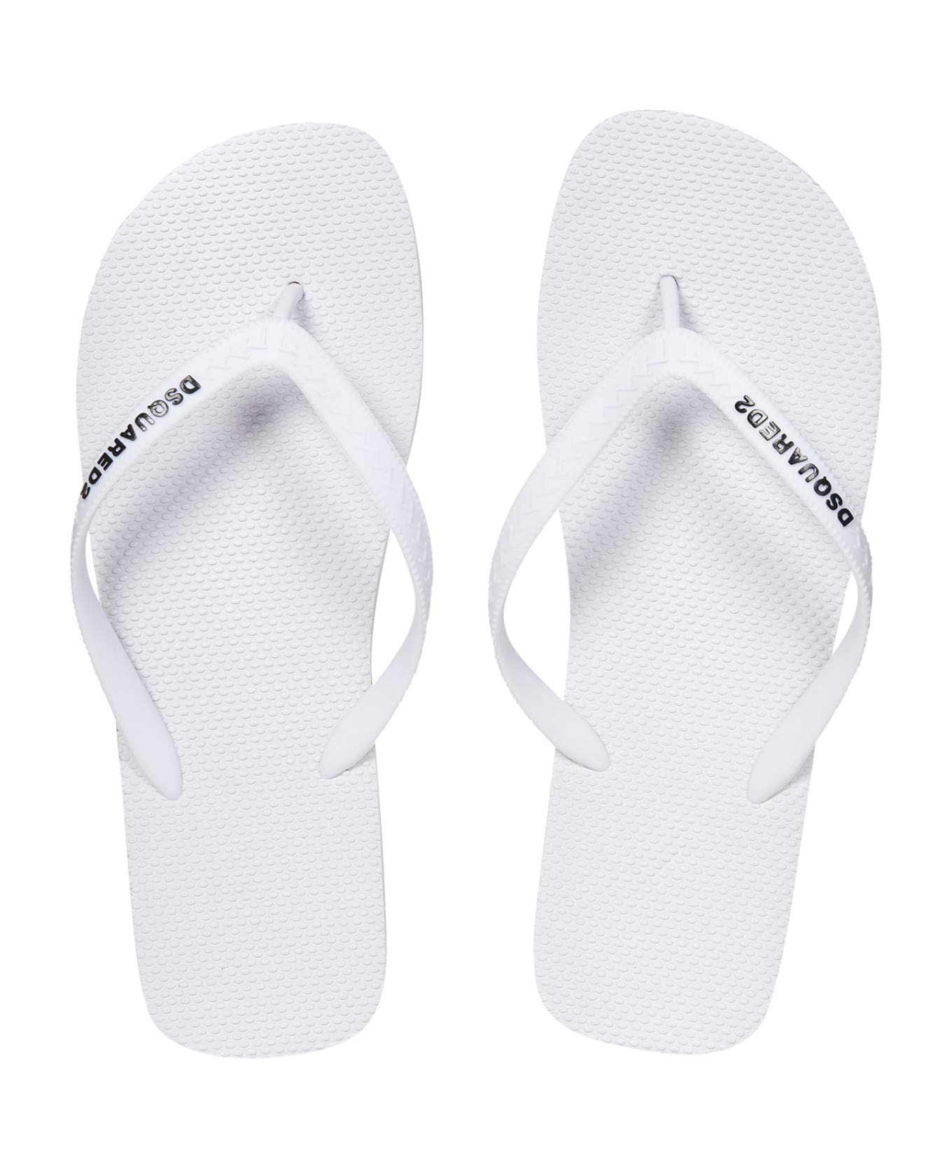 Dsquared2 Flip Flops - White その他各種シューズ