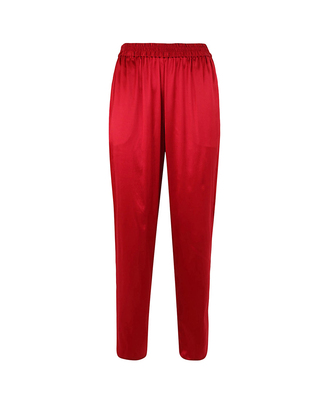 Gianluca Capannolo Mila Slim Trouser With Elastic - Pink