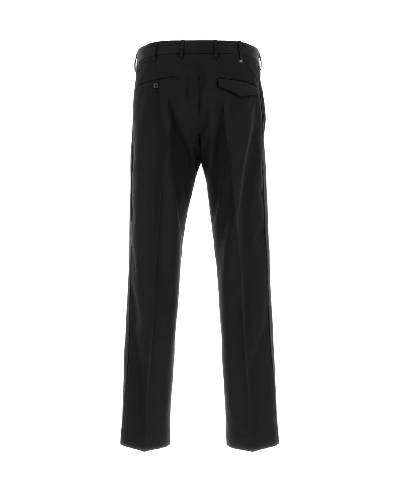 PT Torino Black Cotton Michael Pant - 0990