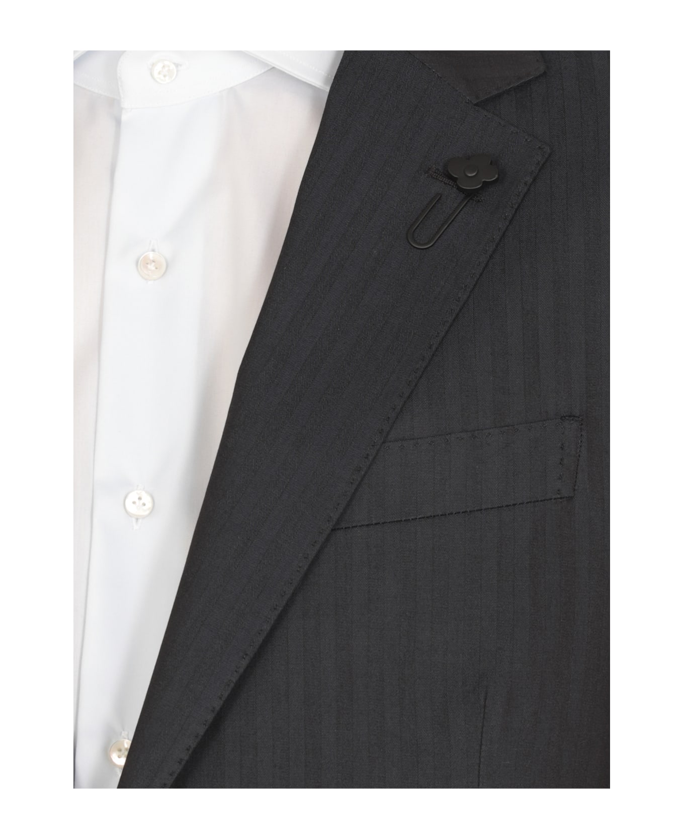 Lardini Cotton Suit - Blue