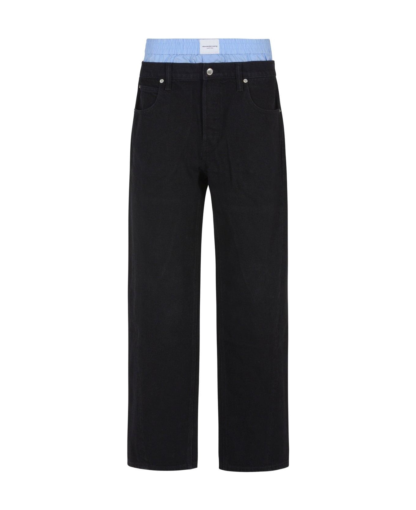 Alexander Wang High Waist Balloon Jeans - BLACK