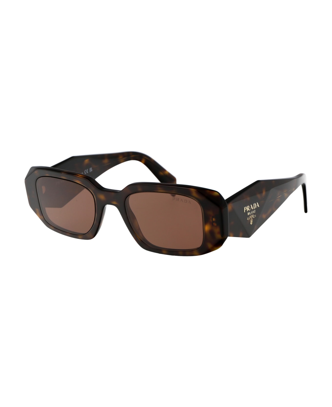 Prada Eyewear 0pr 17ws Sunglasses - 2AU03U Tortoise