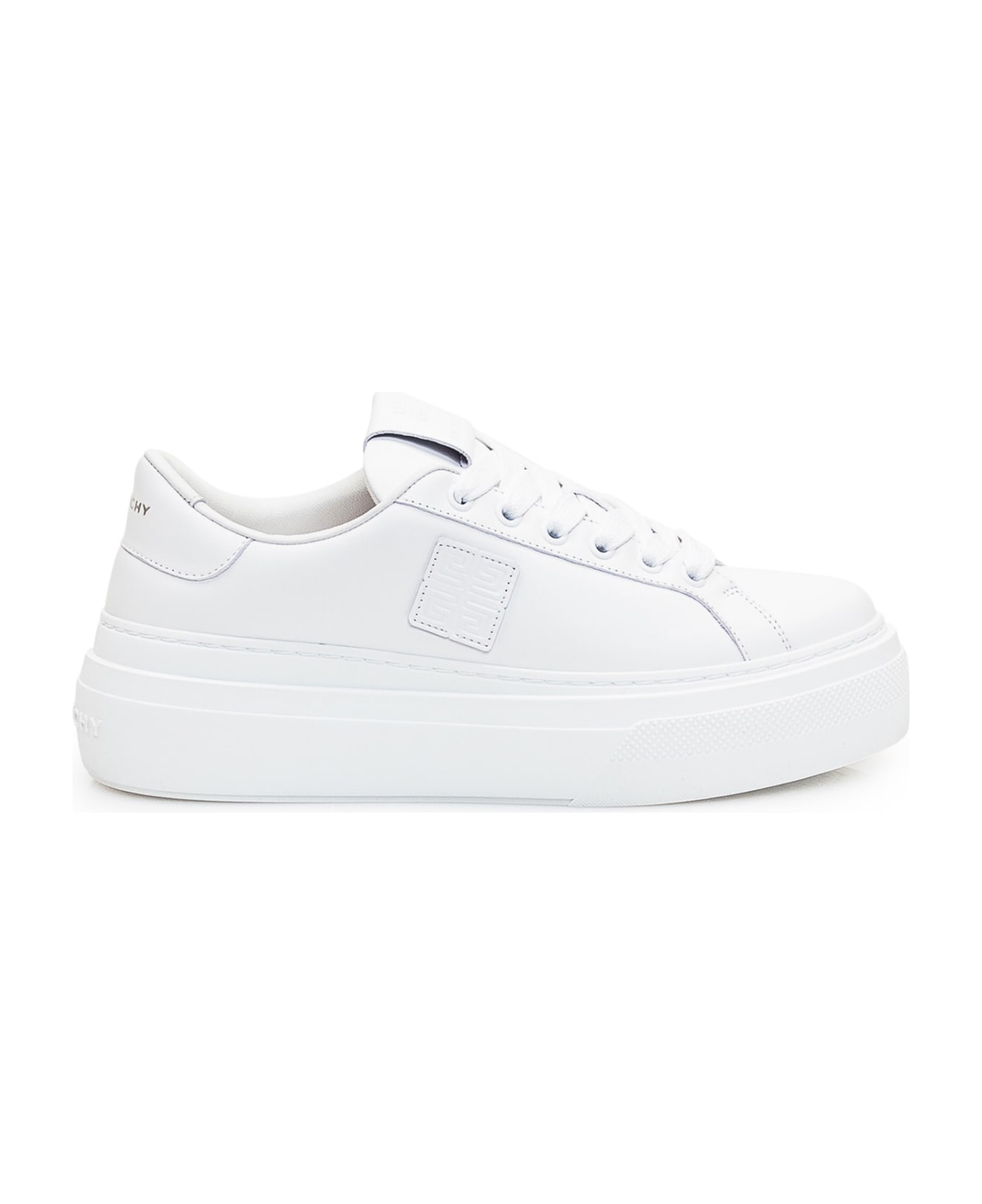 Givenchy City Platform Sneakers - WHITE
