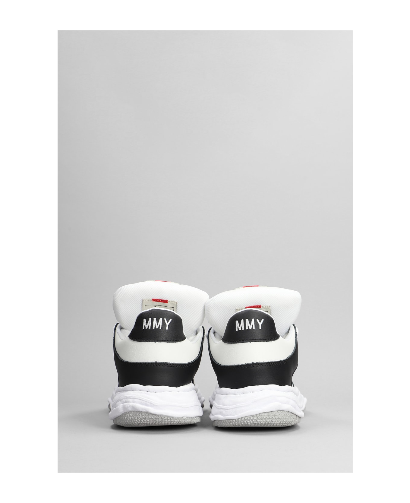 Mihara Yasuhiro Wayne Sneakers In White Leather - white