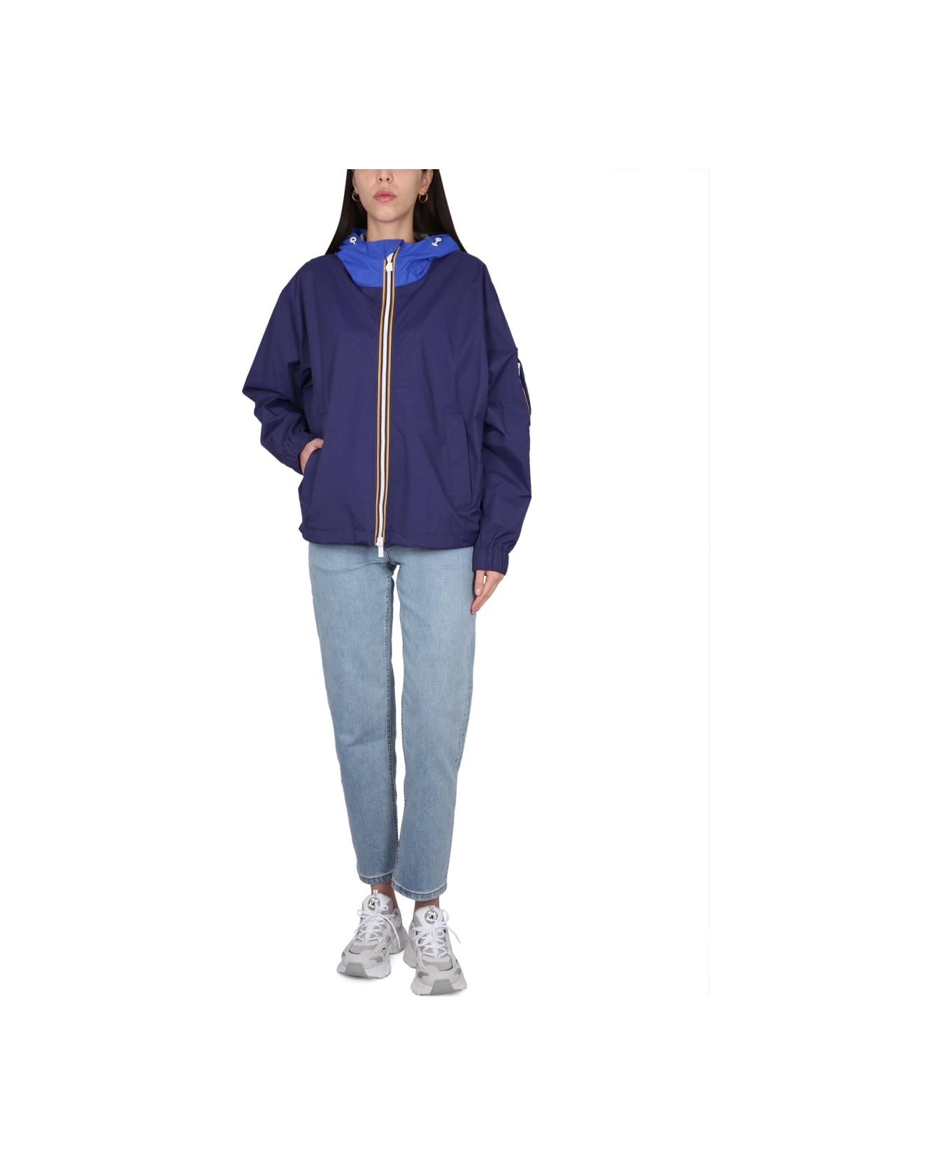 K-Way Claudey Jacket - BLUE