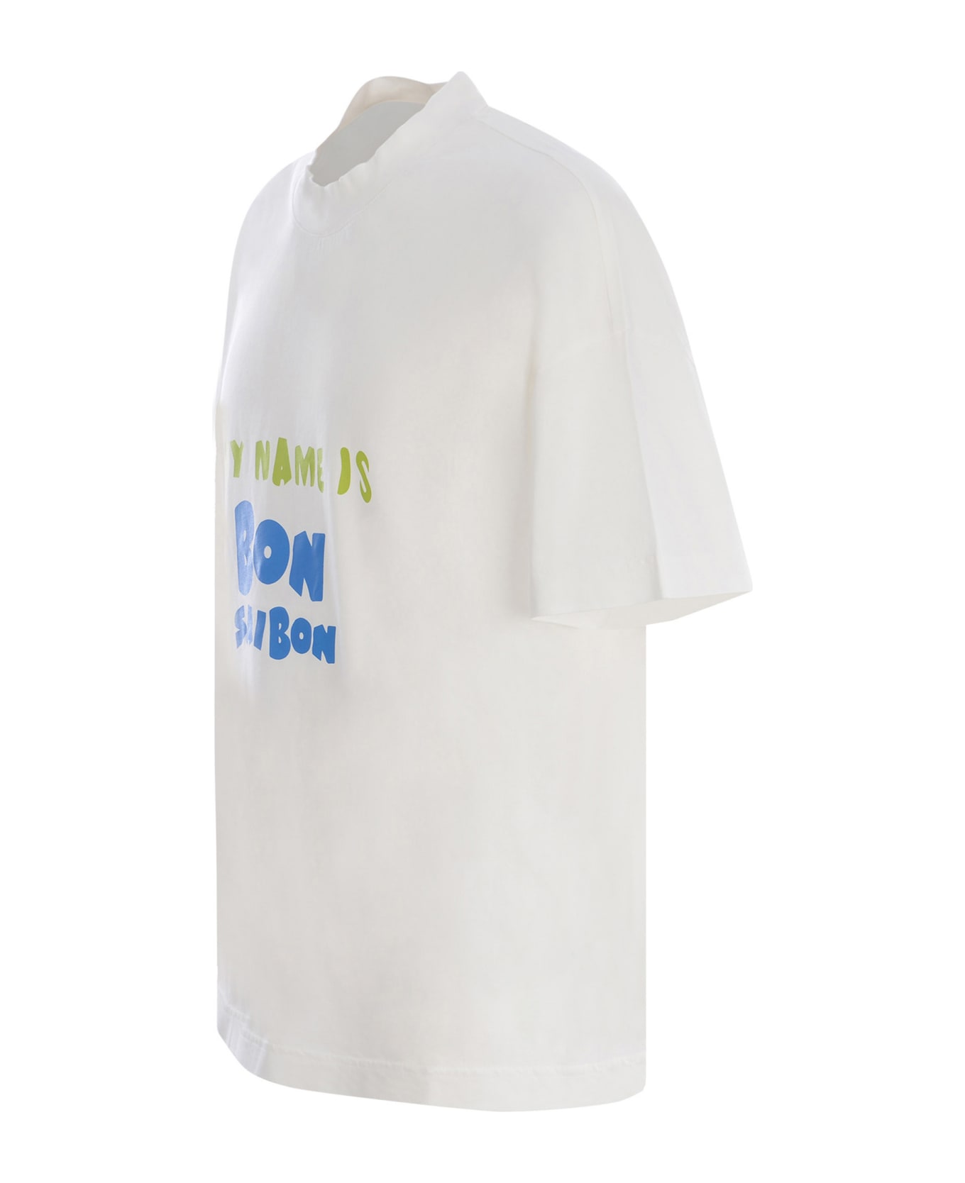 Bonsai T-shirt Bonsai "saibon" In Cotton - Bianco