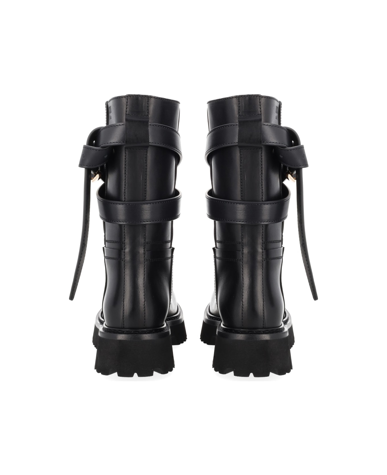 Moschino "tie-me" Boot - BLACK