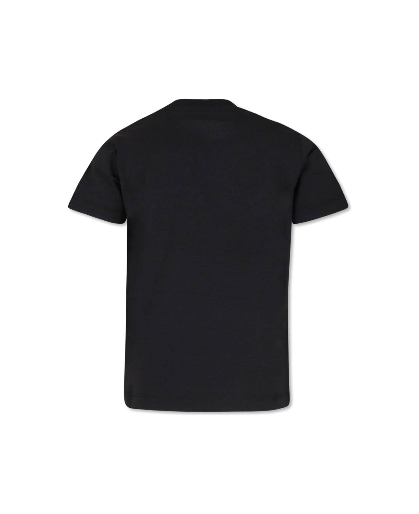 Moncler Enfant Printed T-shirt - Black