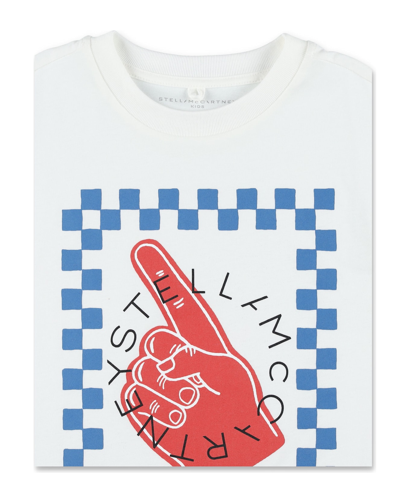 Stella McCartney Kids Kid - Graphic Logo Print T-shirt - WHITE