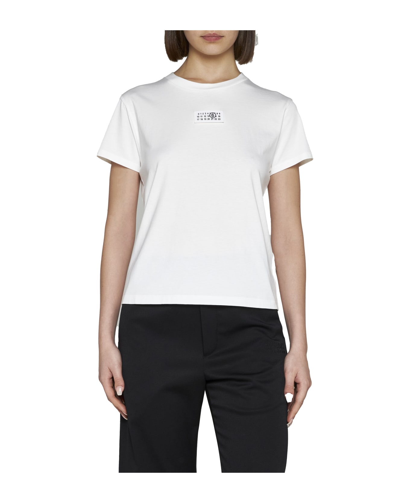 MM6 Maison Margiela Cotton T-shirt - White