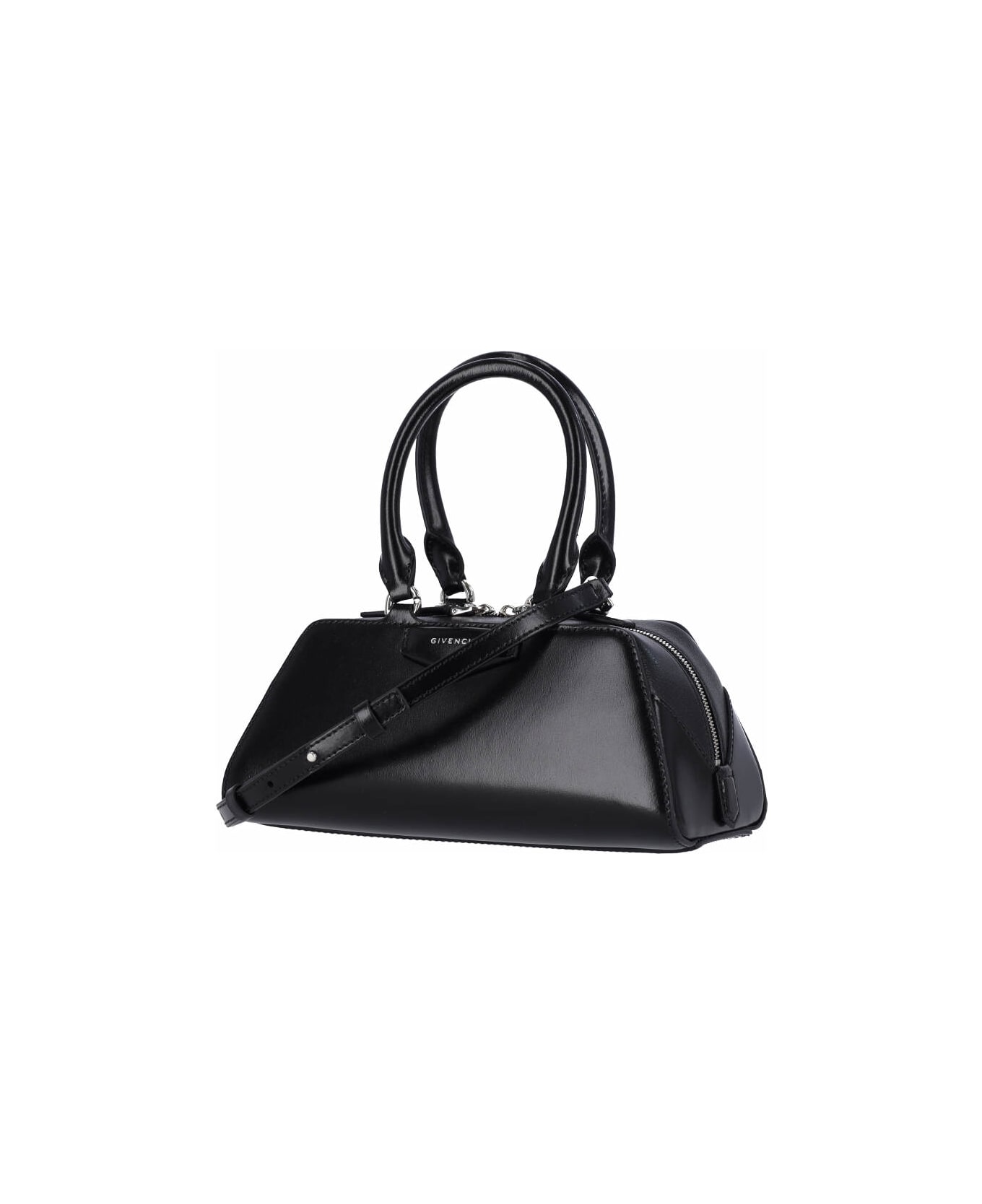 Givenchy 
antigona East/west
 Mini Bag - BLACK