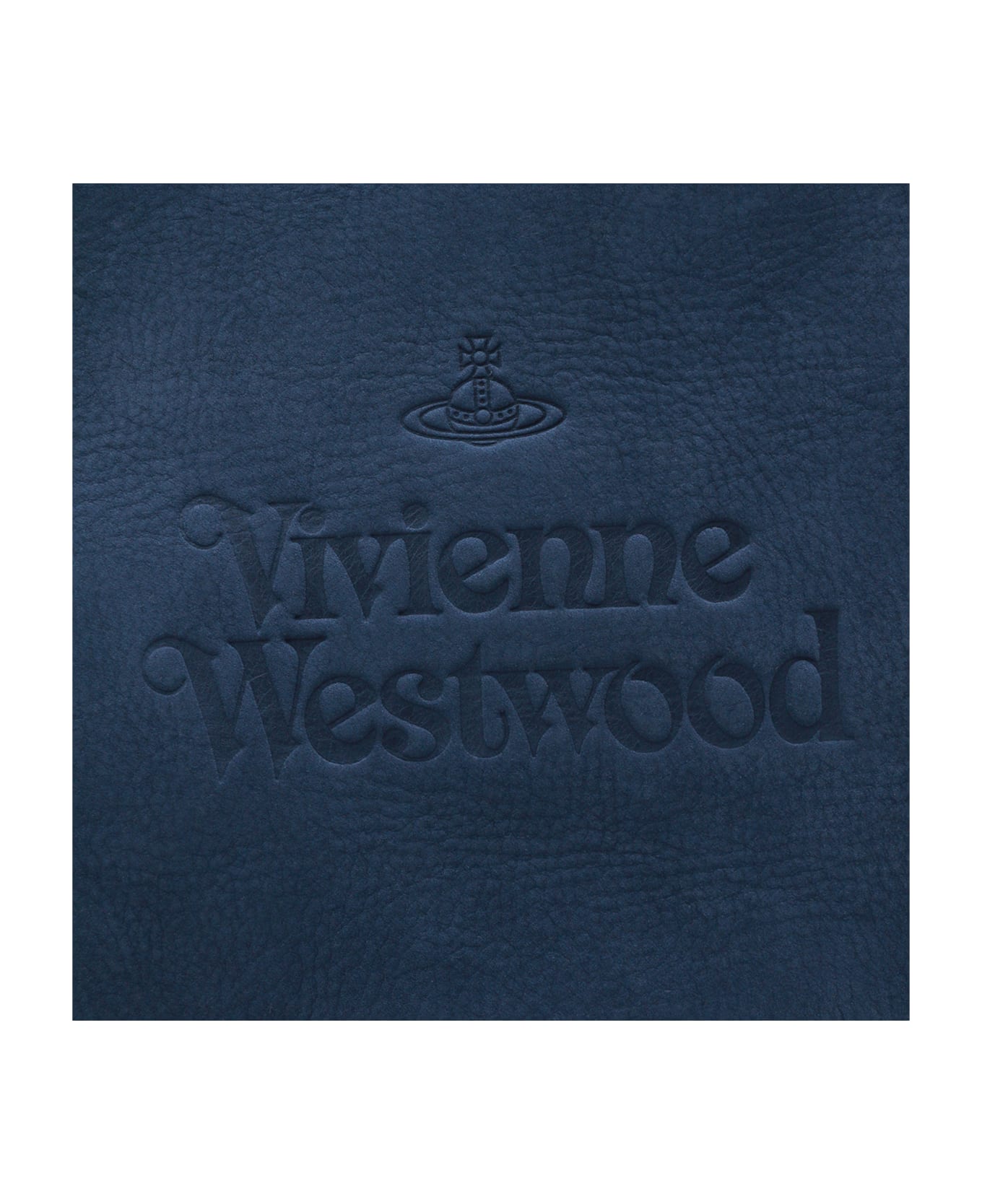 Vivienne Westwood Blue Shopping Studio Tote - BLUE