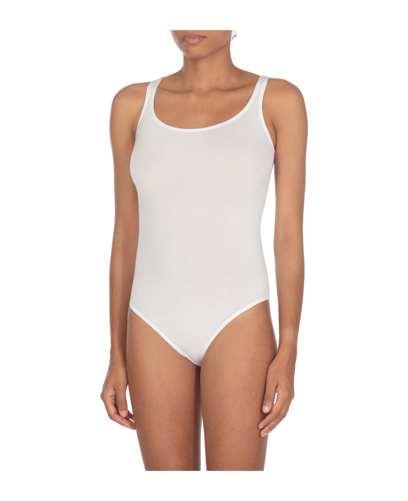 Wolford Cotton Blend Body - White