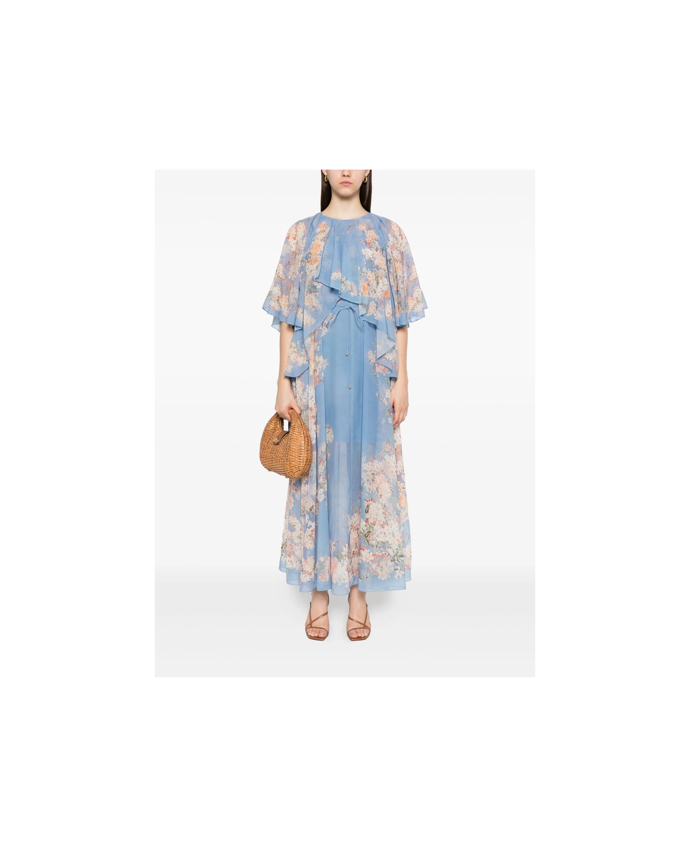 Zimmermann Dress - BLUE/NEUTRALS
