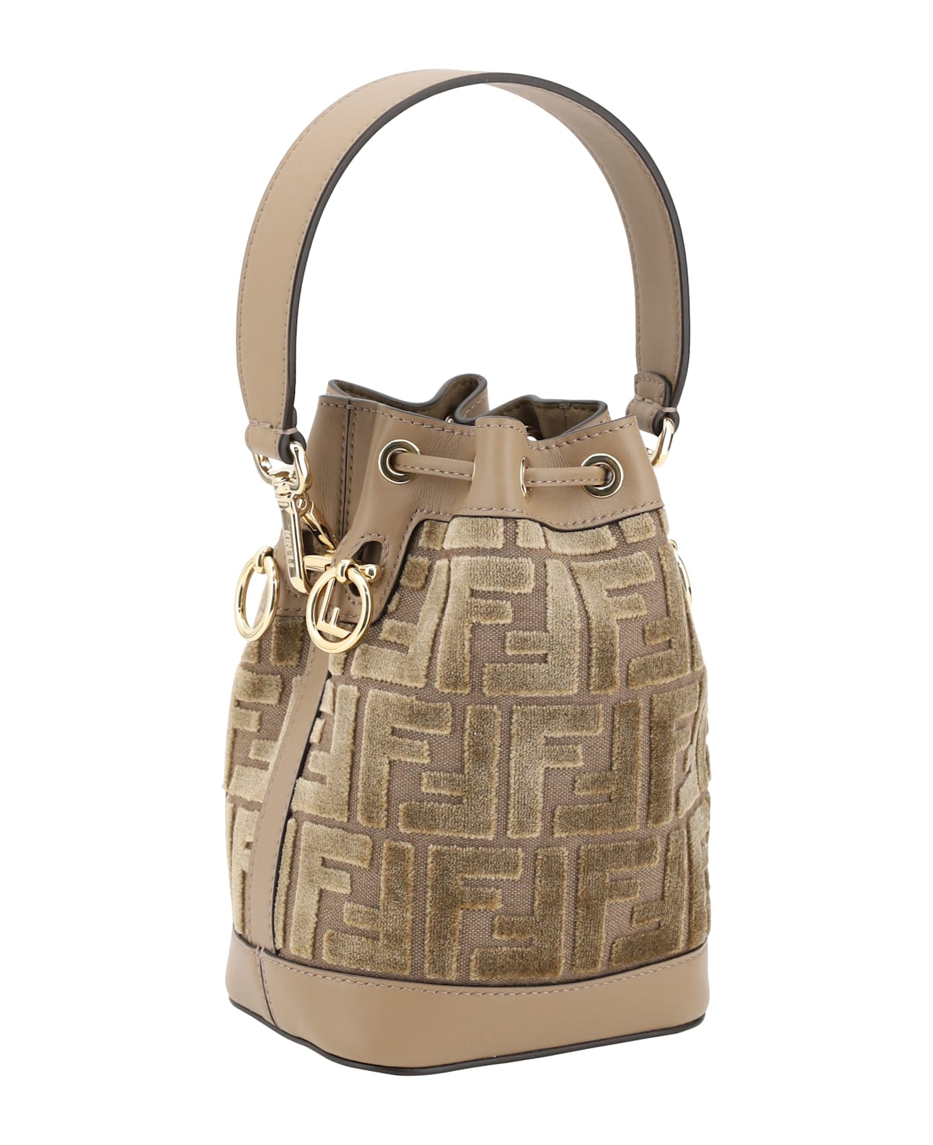 Fendi Mon Tesor Bucket Bag - Cappuccino+os